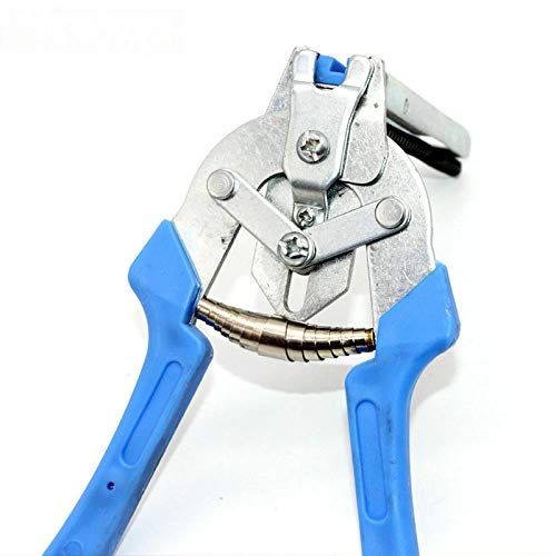Heavy Duty Hog Ring Plier Tool Kit with 600 M Clips & Staples - Poultry Cage Wire Fencing Tool for Chicken Coop, Bird Aviary, and Animal Pen Construction