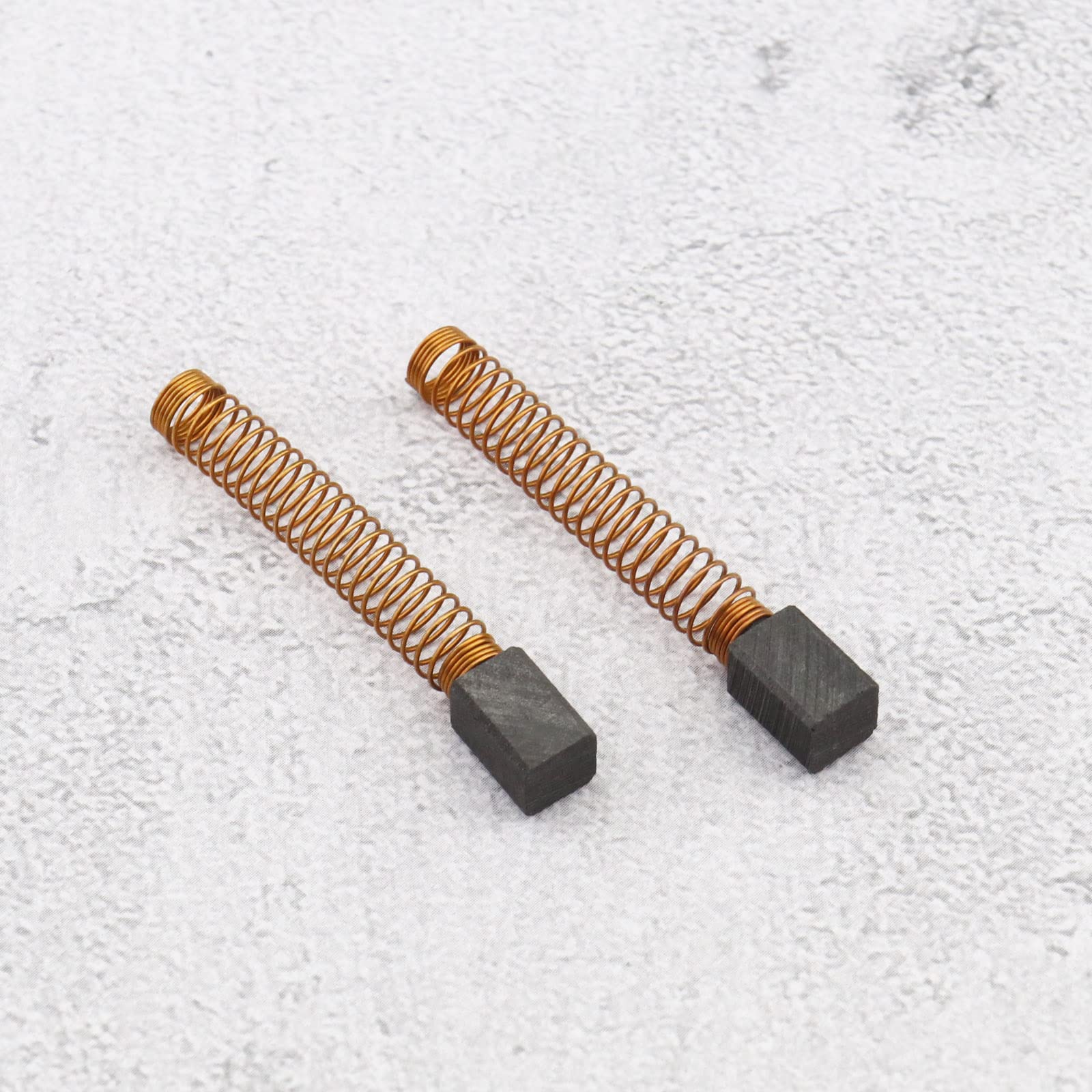 ECSiNG 4Pcs Carbon Brushes Replacement for BLACK & DECKER KR70 Power Tools - 6.3x6.3x11mm Motor Brushes - Compatible with Drills, Sanders & Grinders - DIY & Professional Use