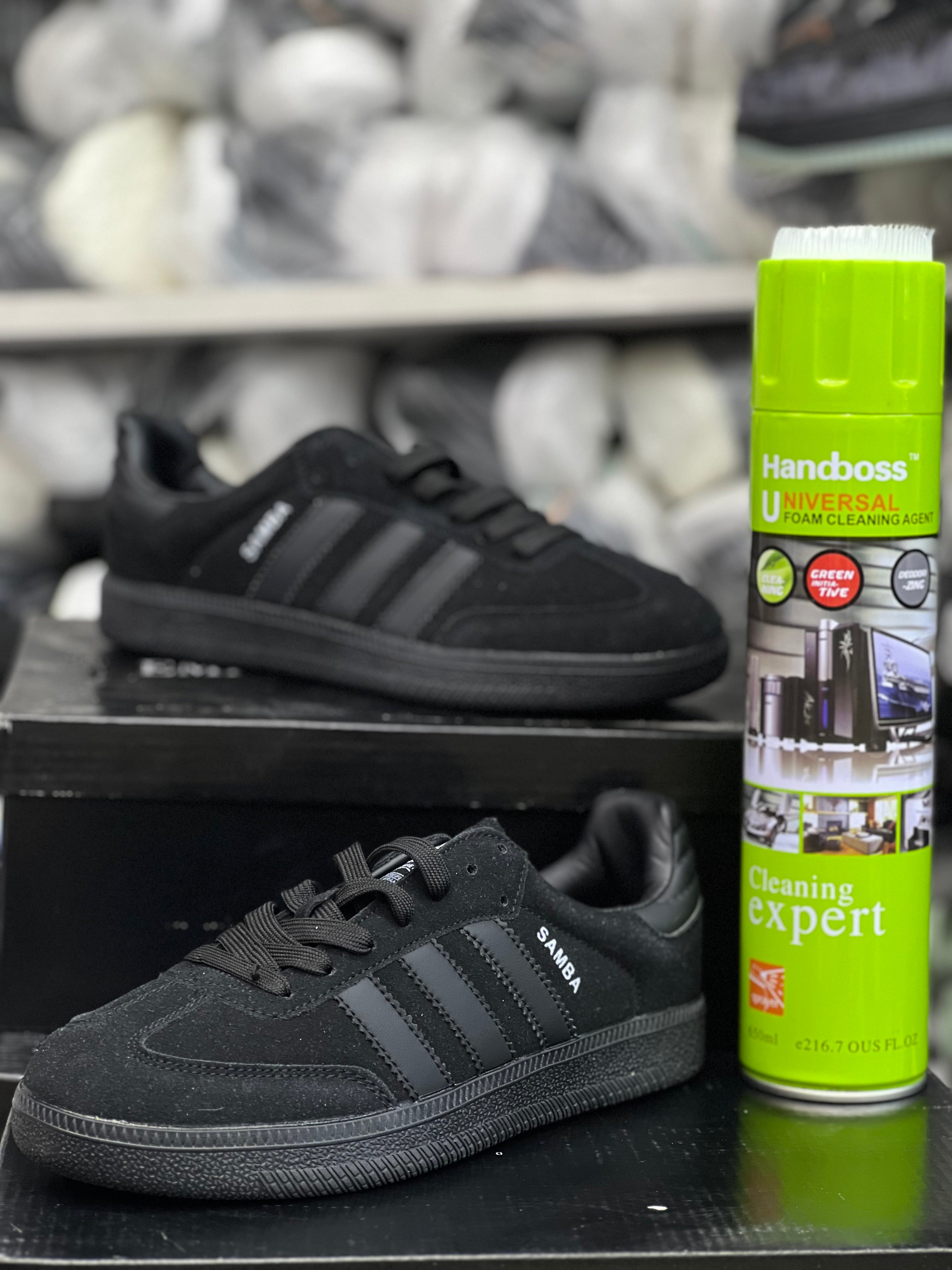 Adidas Samba OG Sneakers - Core Black | Classic Men's & Women's Casual Shoes for Everyday Wear & Street Style