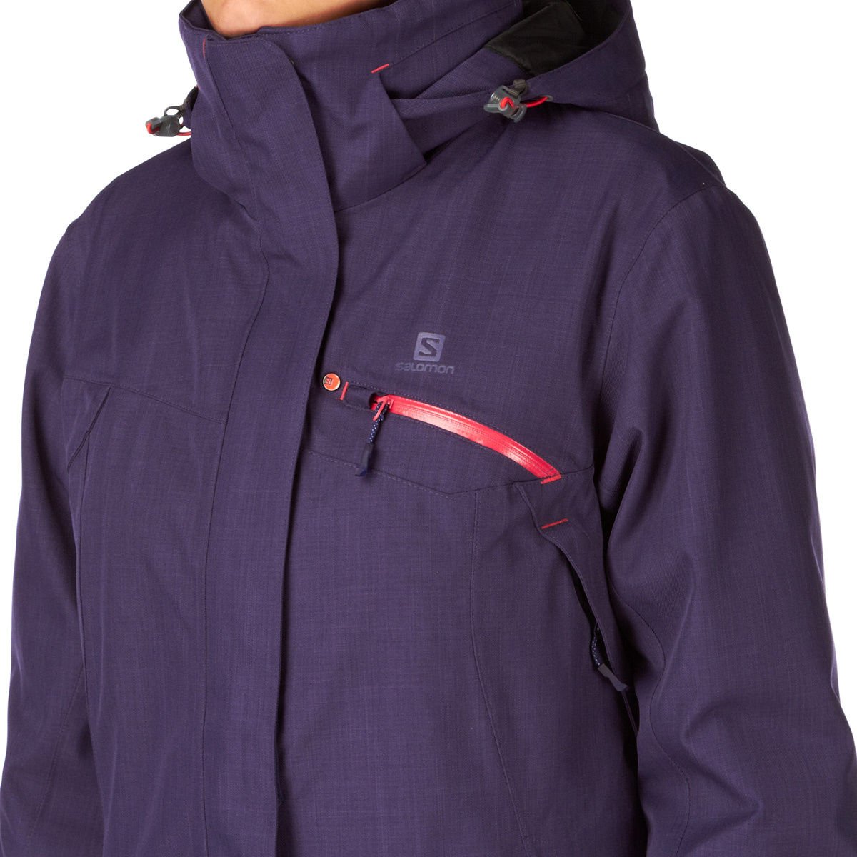 Salomon Women's Fantasy Jacket - Waterproof Winter Coat for Hiking, Skiing & Outdoor Activities | Lightweight Insulated Windbreaker for Cold Weather Adventures