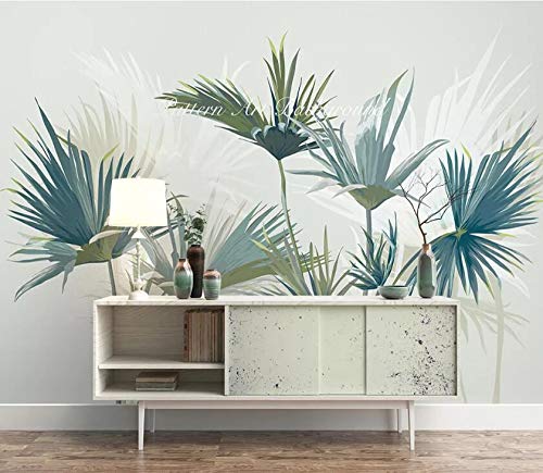 3D Green Plant WC015 Self-Adhesive Wallpaper - Removable Vinyl Wall Mural Decal (82