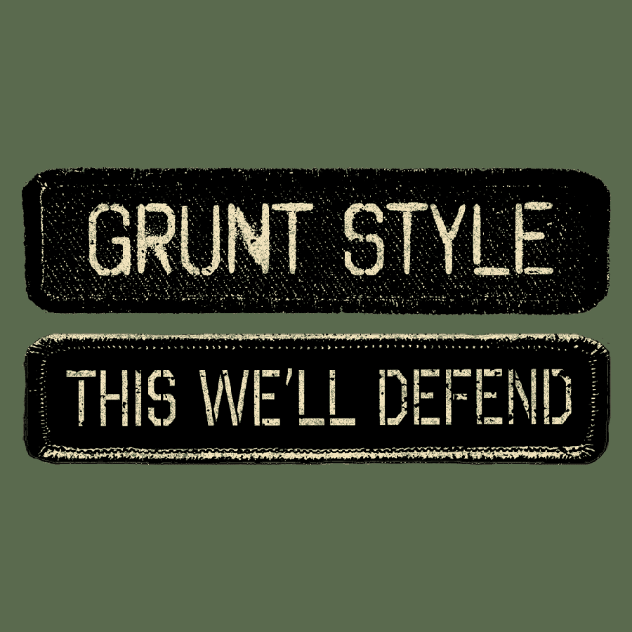 Military Green Name Tape Hoodie - Customizable Embroidered Pullover for Army, Tactical & Outdoor Enthusiasts | Perfect for Military Training, Hiking & Casual Wear