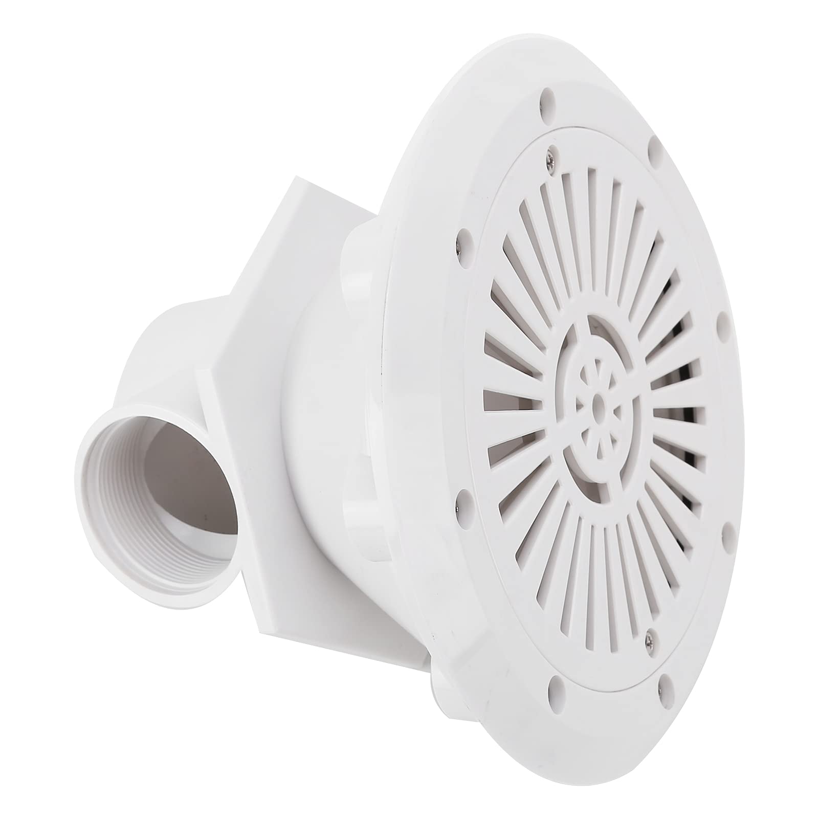Shanrya Pool Main Drain Port - Heavy Duty Swimming Pool Drainage Floor Drain for Hot Tubs, Plastic Film Pools & Spas | Durable Water Flow Solution for Inground & Above Ground Pools
