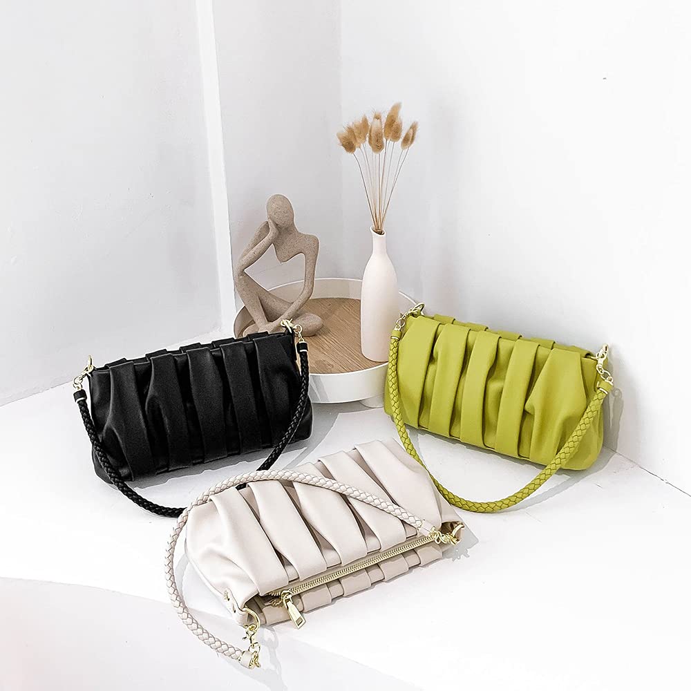 Quilted Crossbody Bags for Women - Small Shoulder Bag, Pouch Satchel, Dumpling Handbag - Perfect for Daily Use, Travel & Shopping
