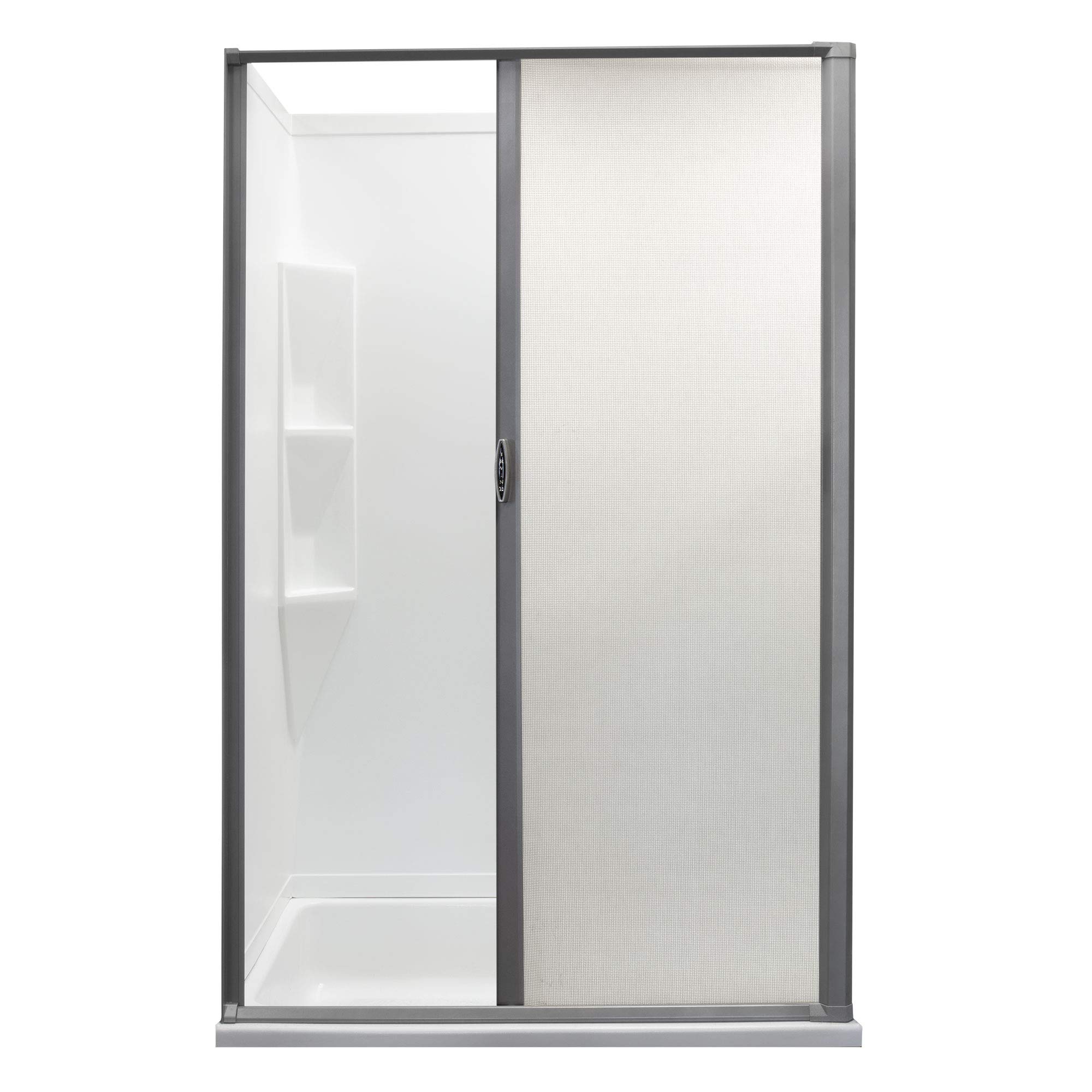 RecPro RV Retractable Rolling Shower Door Replacement - 48