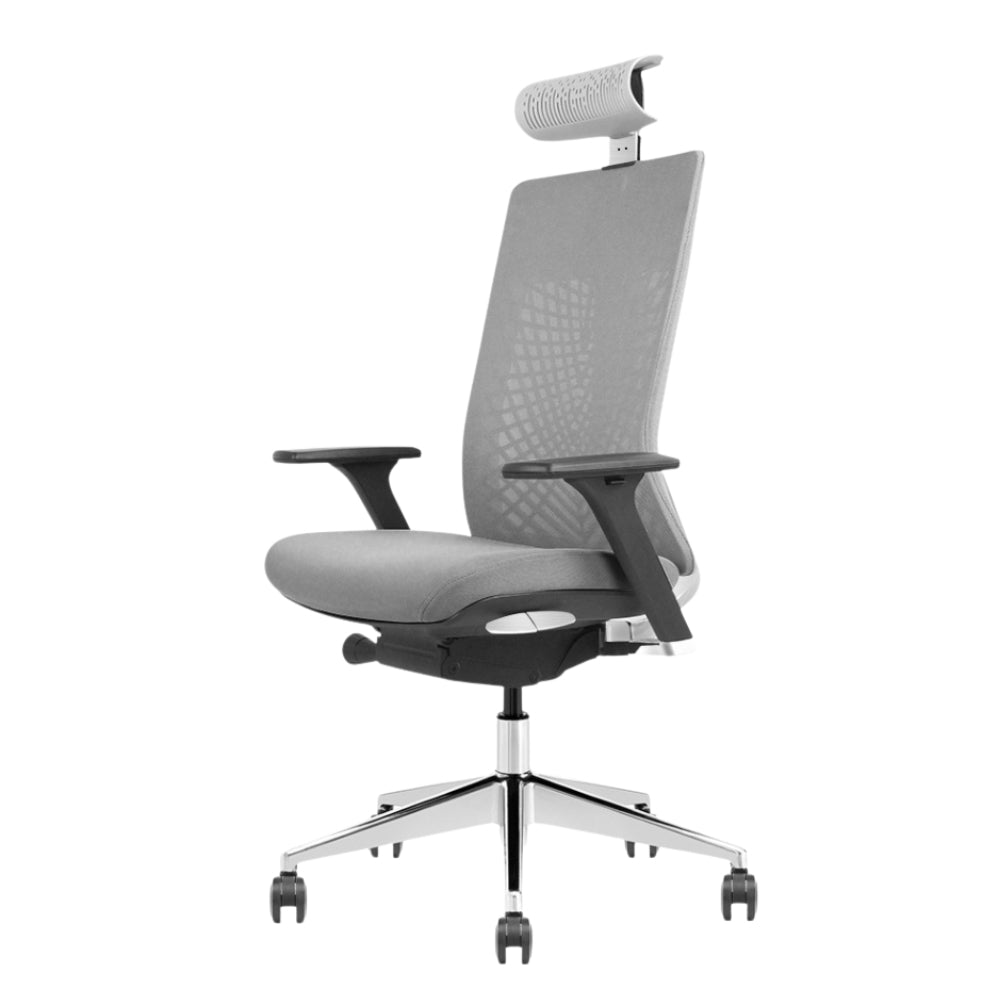 Ergonomic High Back Office Chair with Lumbar Support - Adjustable Swivel Desk Chair for Home & Work, Perfect for Long Hours Sitting & Back Pain Relief