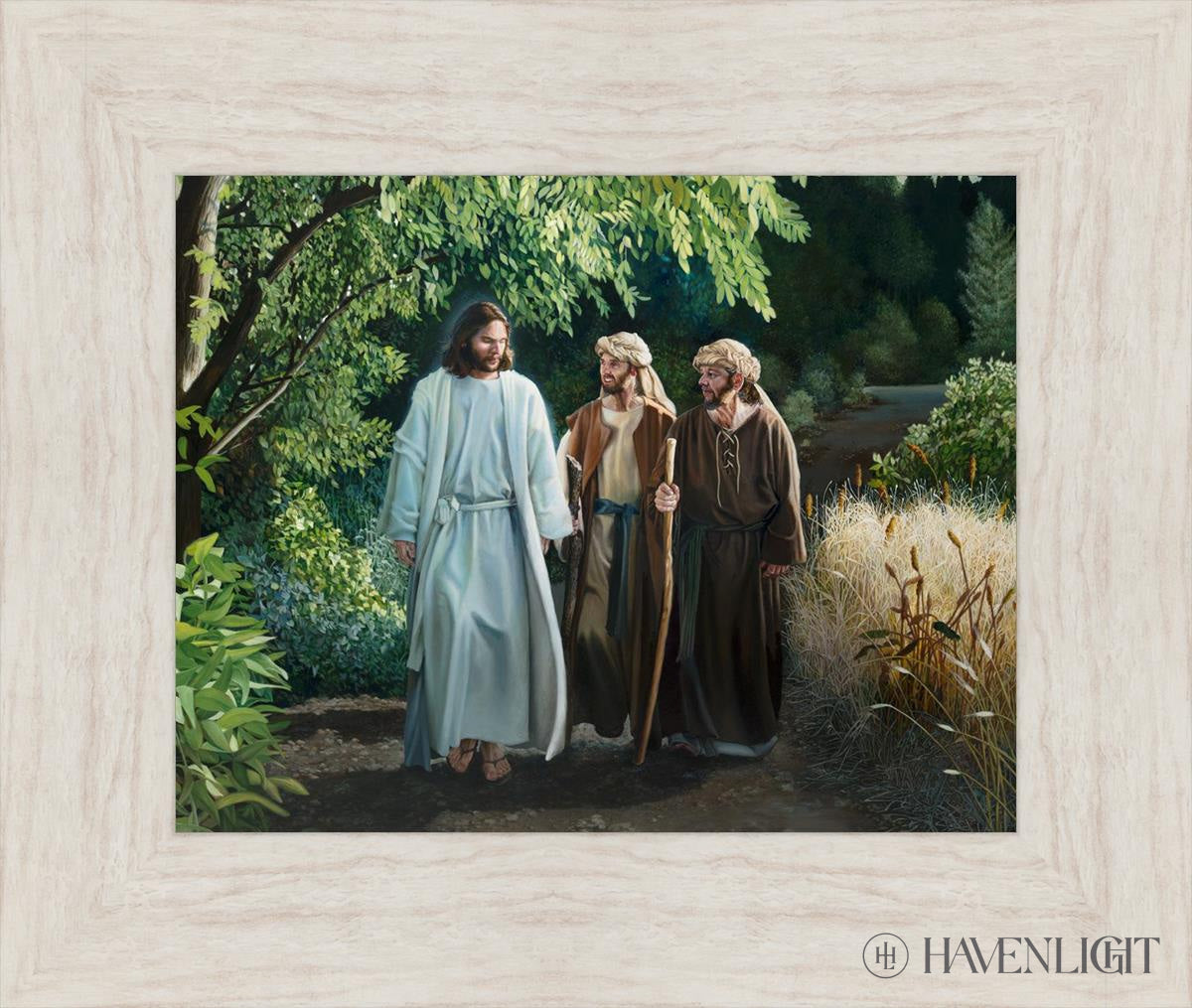Emmaus By Liz Lemon Swindle - Inspirational Christian Wall Art for Home & Church Decor | Perfect for Living Room, Bedroom & Office
