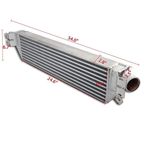 VR Racing Twin Turbo Intercooler Kit - Blue Intercooler Hose Pipe for VW Golf 2.0L Mk5 Mk6 GTI FSI 2.0T & Audi A3 - High Performance Cooling Upgrade for Street Racing & Track Days