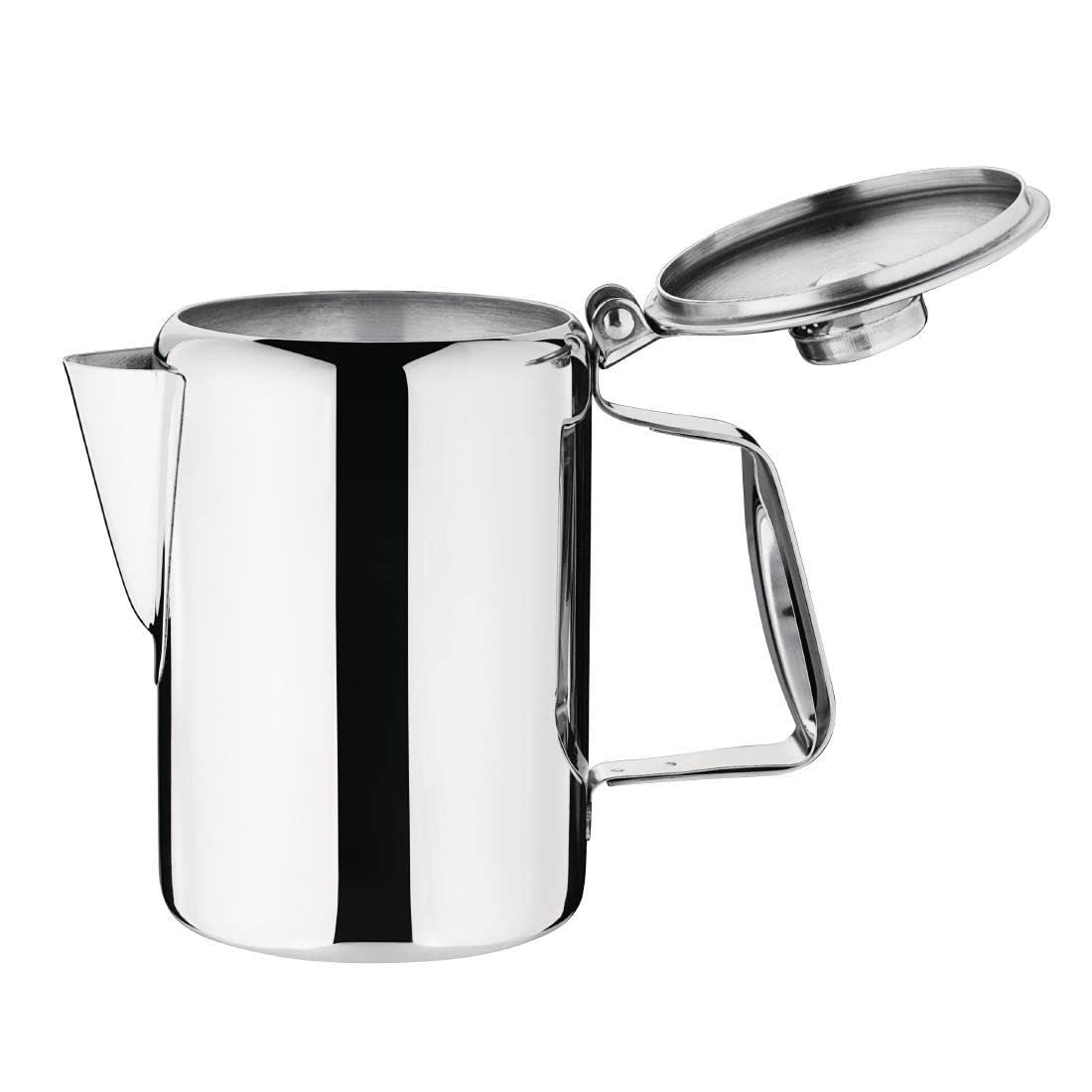 Concorde 20Oz Stainless Steel Coffee Pot - Italian Espresso Maker for Stovetop & Camping - Perfect for Home, Office & Outdoor Use