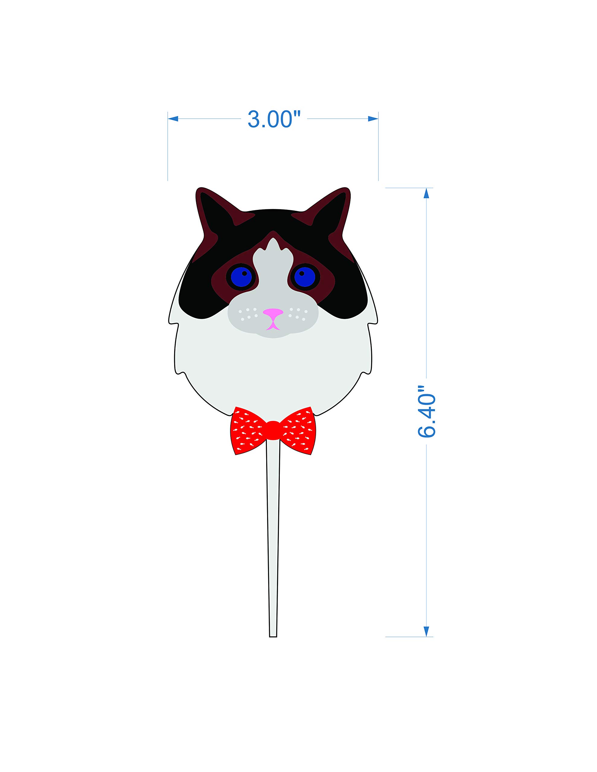 Acrylic Cake Topper for Cat & Dog Birthday Cakes - Adorable Kitten Design Pet Party Decoration | Perfect for Pet Birthday Parties, Cake Decorating, and Animal-Themed Celebrations