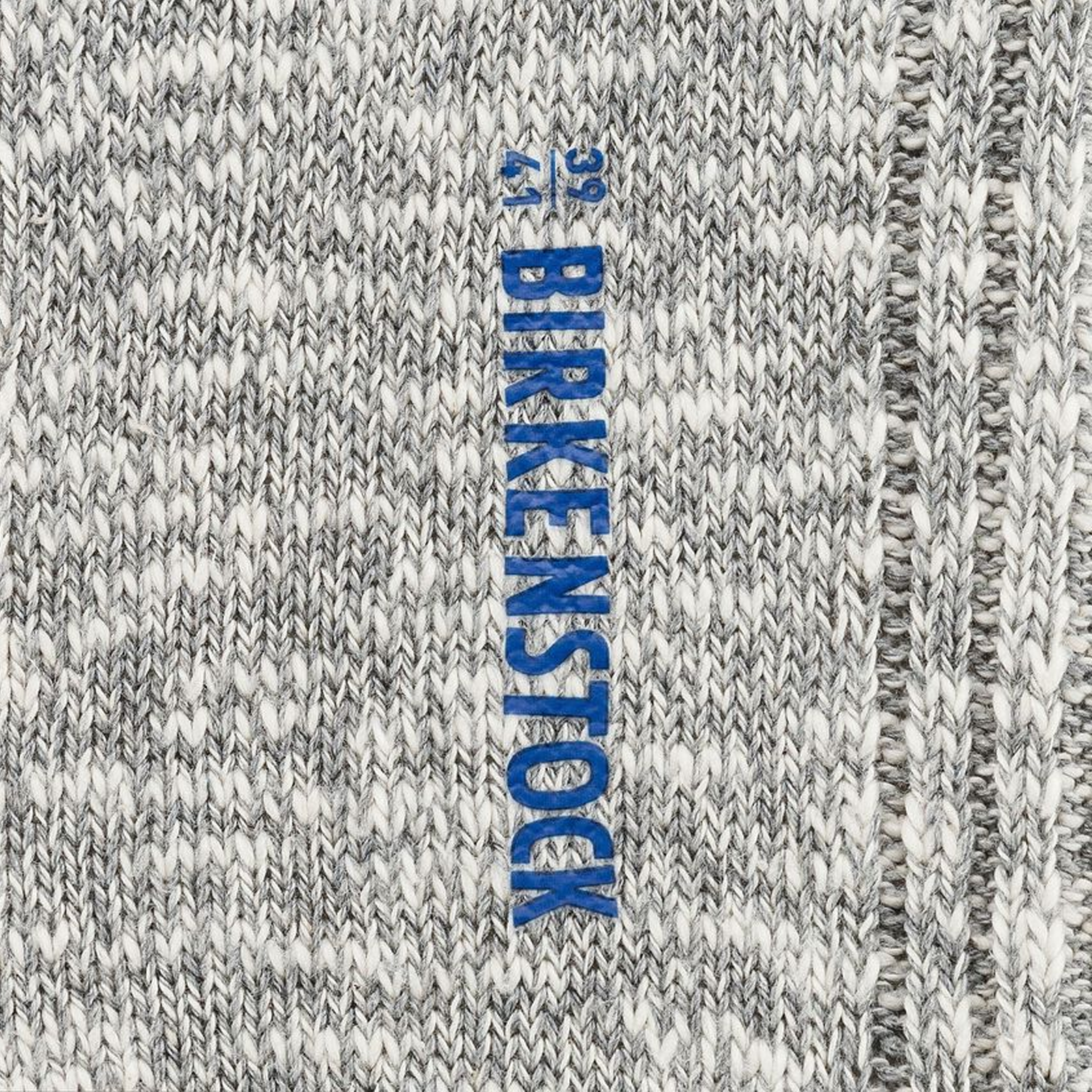 Birkenstock Cotton Slub Crew Socks for Women - Soft & Breathable Gray/White Ankle Socks - Perfect for Casual Wear, Sandals & Everyday Comfort