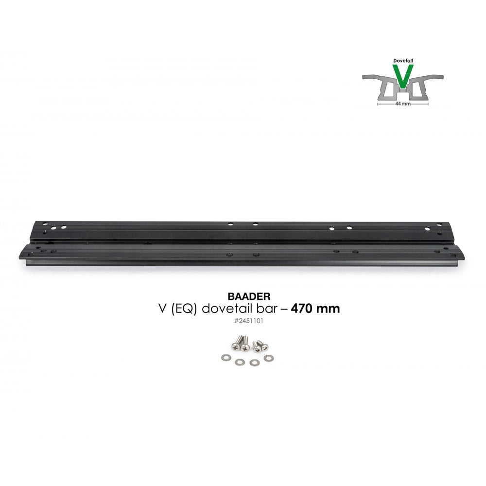 Baader Vixen Bar 470mm Dovetail Mounting Rail for Celestron C8, C9.25 & C11 Telescopes - Perfect for Astrophotography & Telescope Upgrades