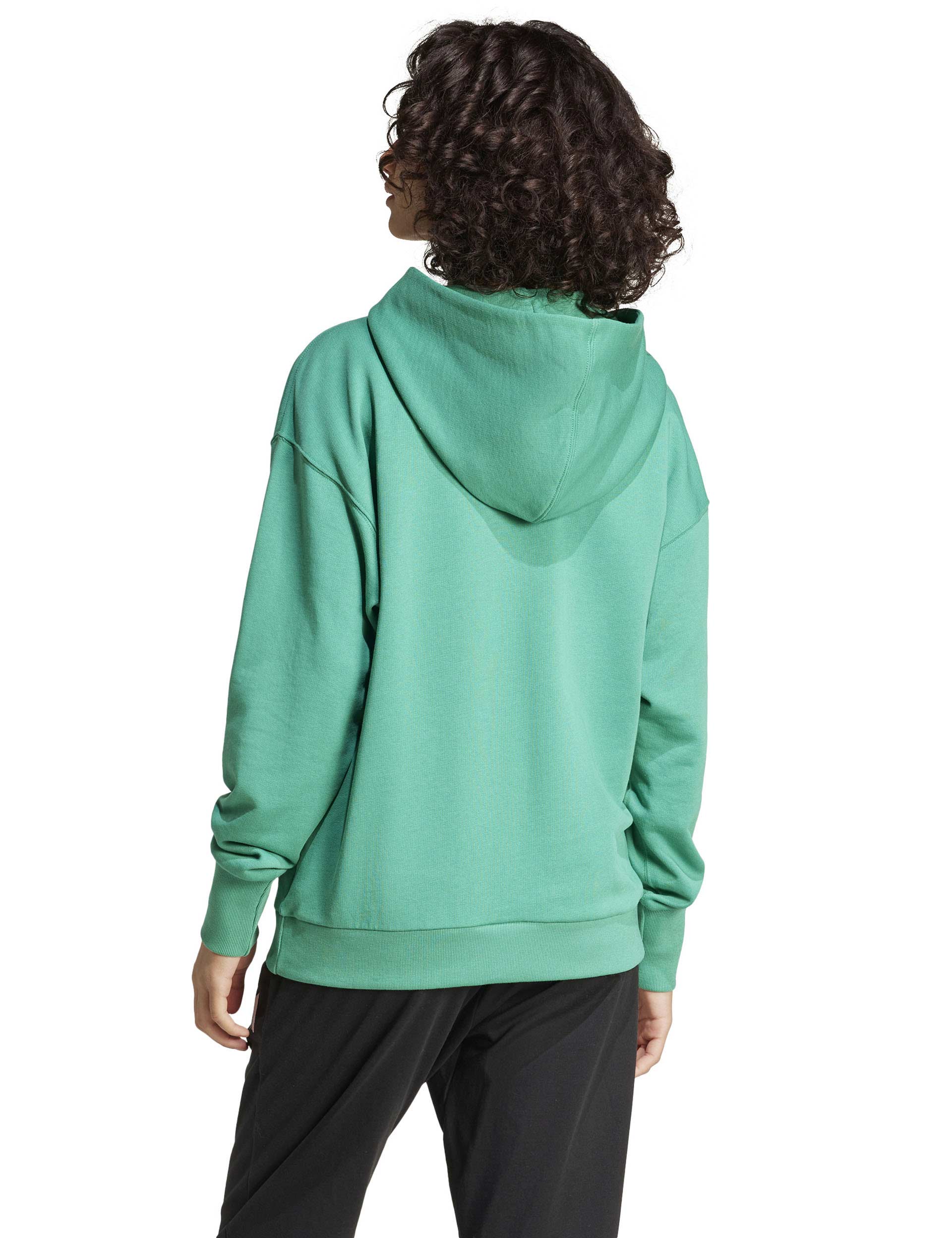 ALL SZN French Terry Loose Hoodie - Semi Court Green | Comfortable Oversized Sweatshirt for Men & Women | Perfect for Casual Wear, Lounge & Street Style