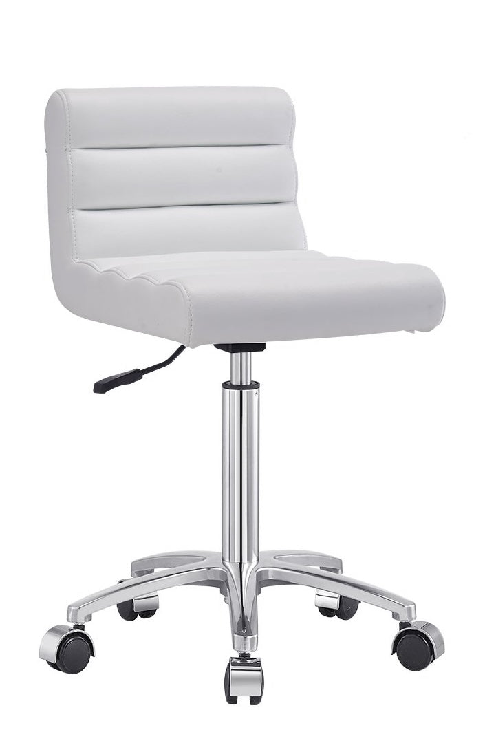 Jockey Stool - Adjustable Height Bar Stool for Home, Kitchen & Office - Comfortable & Durable Seat with Footrest