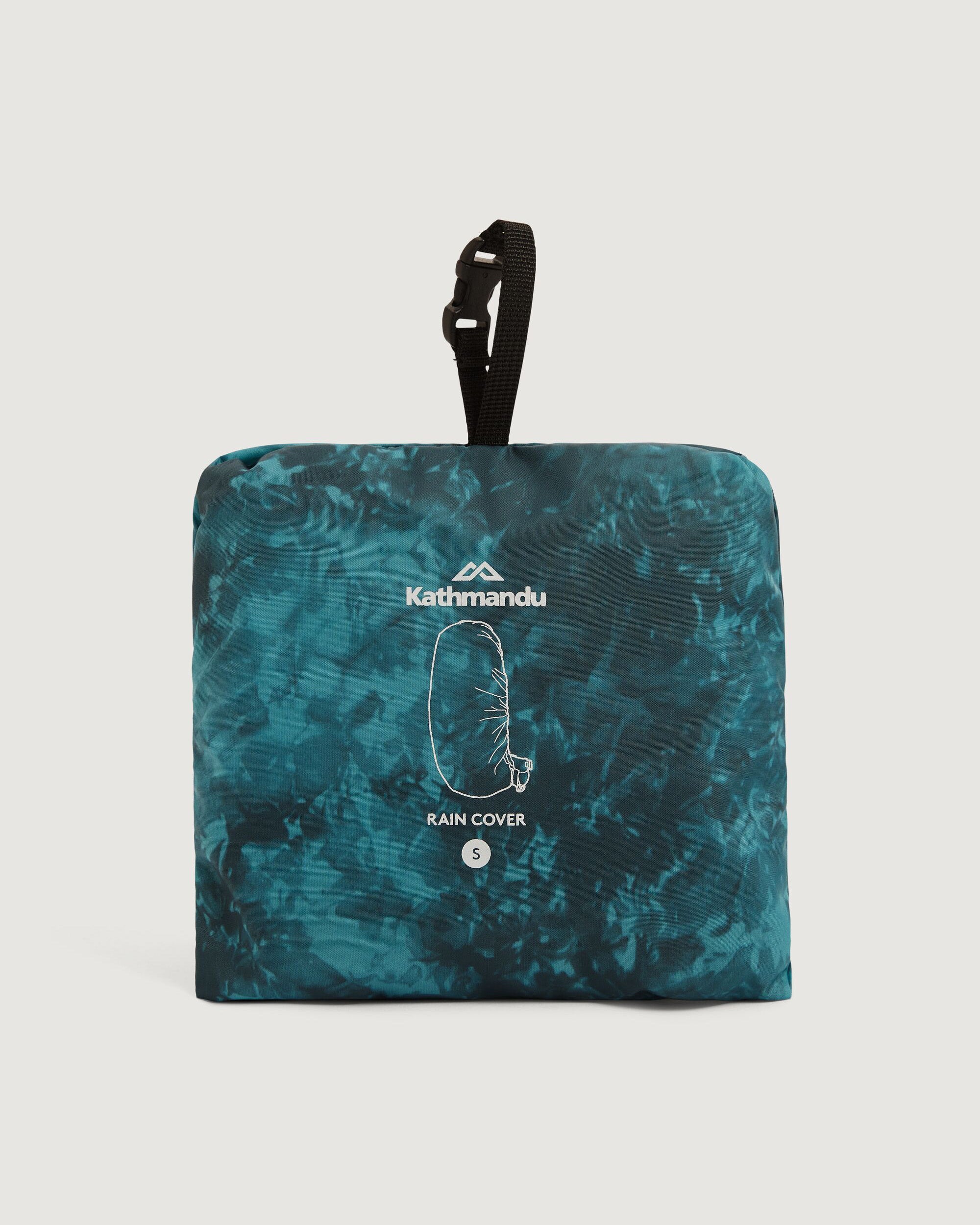 Waterproof Small Pack Rain Cover - Brittany/Dive Tie Dye Print - Perfect for Backpacks, Hiking & Outdoor Adventures
