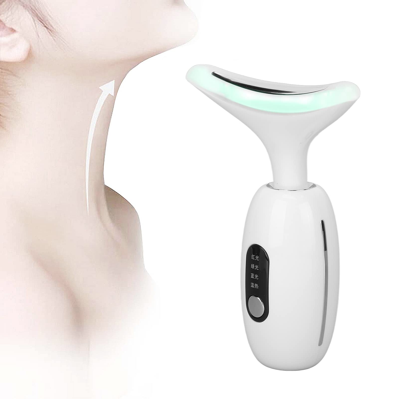 Microcurrent Face Massager & Neck Firming Device - USB Rechargeable Anti-Wrinkle Beauty Tool for Skin Lifting & Rejuvenation | Perfect for Home Spa, Travel & Daily Skincare Routine