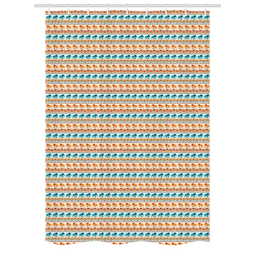 Turquoise Orange Cream