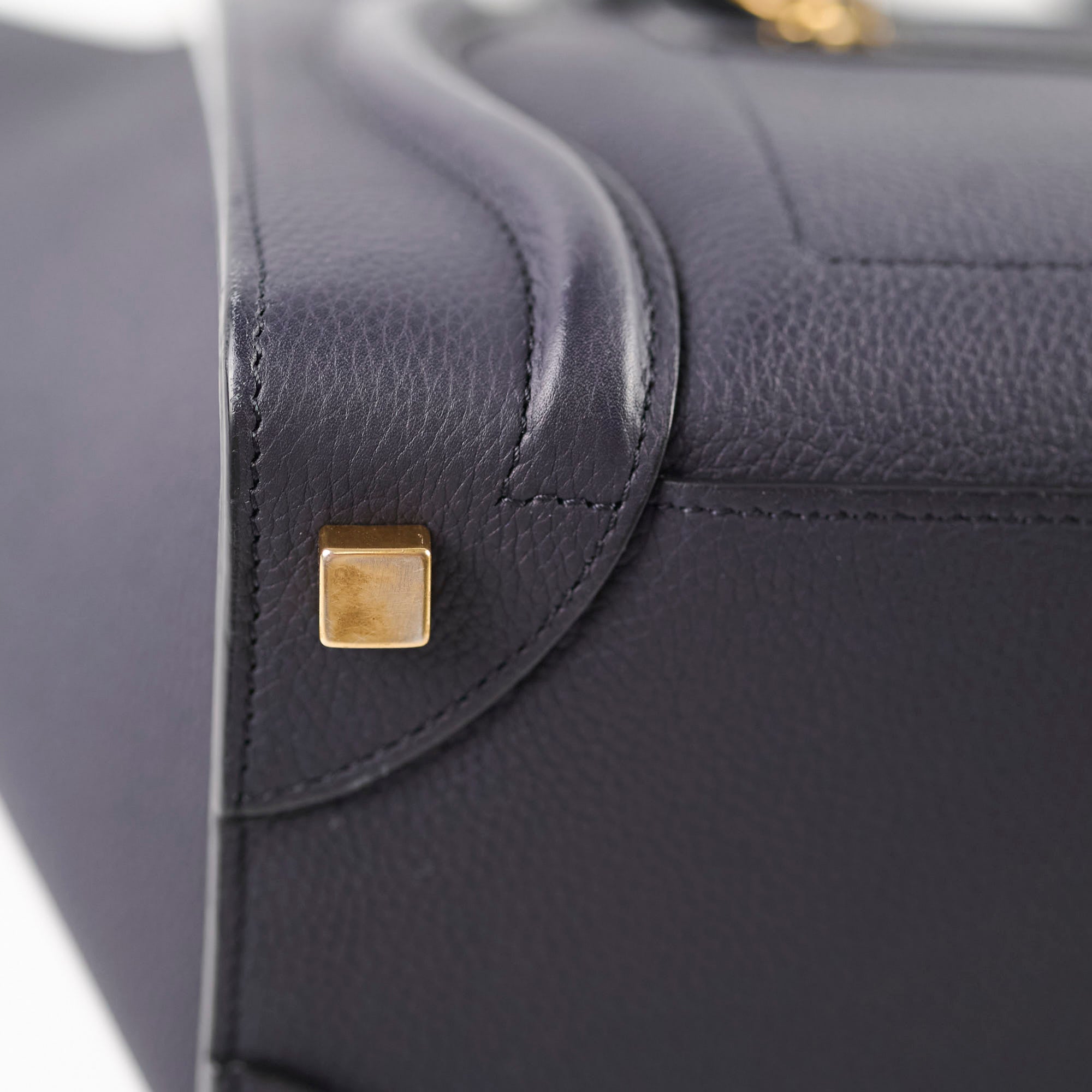 Celine Micro Luggage Bag in Black Calfskin Leather - Stylish Crossbody Purse for Women, Perfect for Work, Travel & Everyday Use