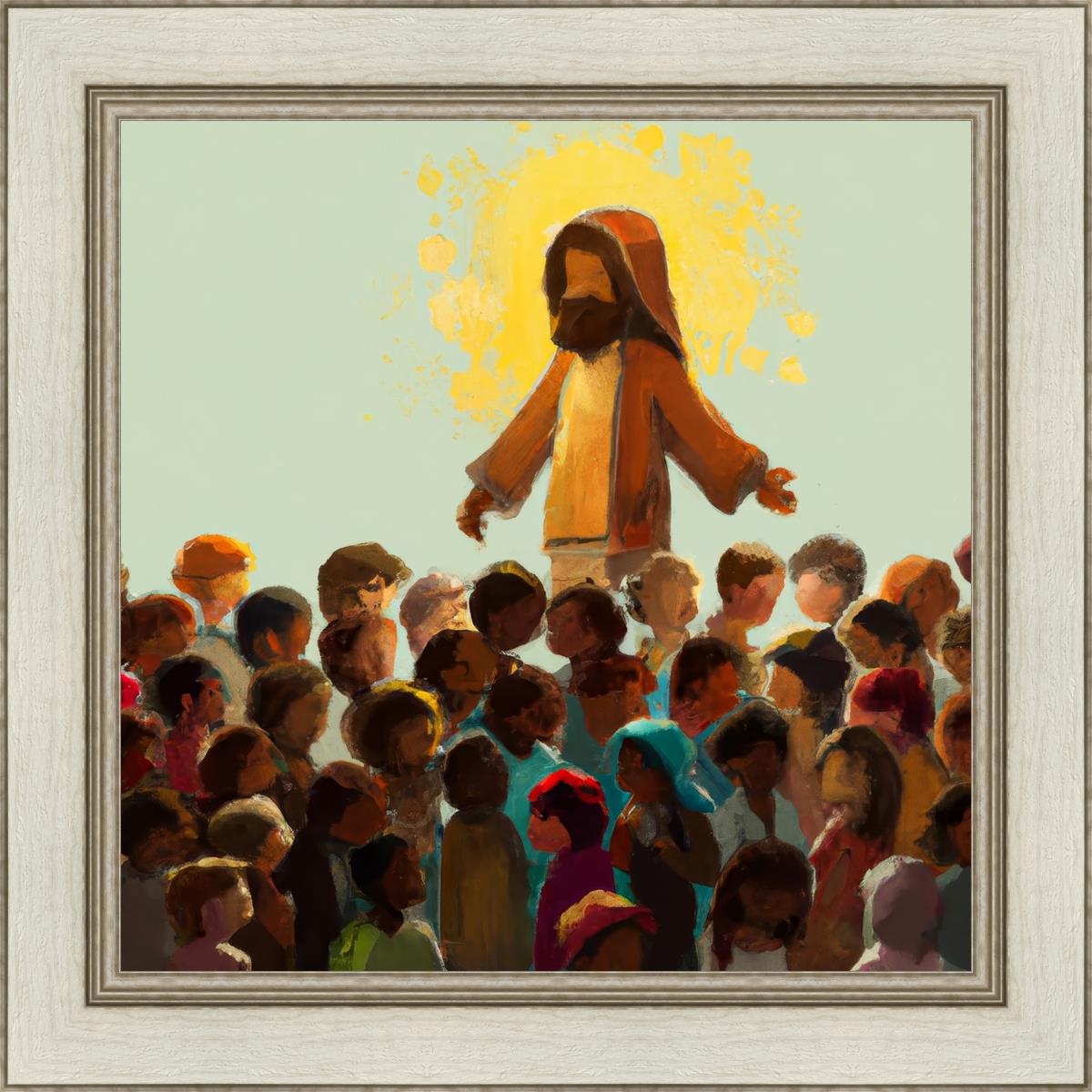 Blessed Are The Children - Inspirational Christian Wall Art for Kids' Rooms, Sunday School & Nursery Decor