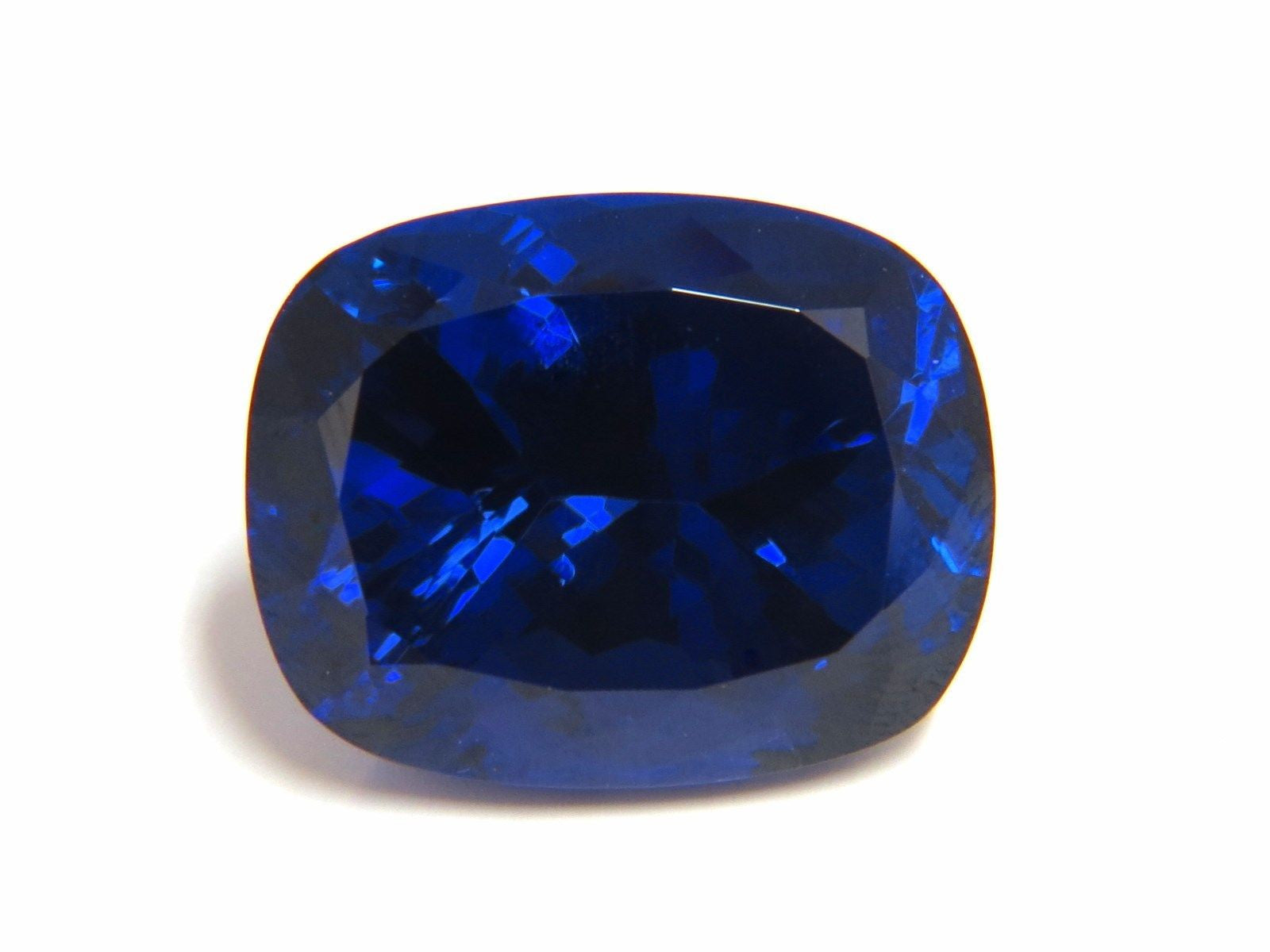 GIA Certified 58.21ct Natural Blue Cushion Cut Tanzanite Gemstone - Stunning Jewelry for Engagement Rings & Luxury Gifts
