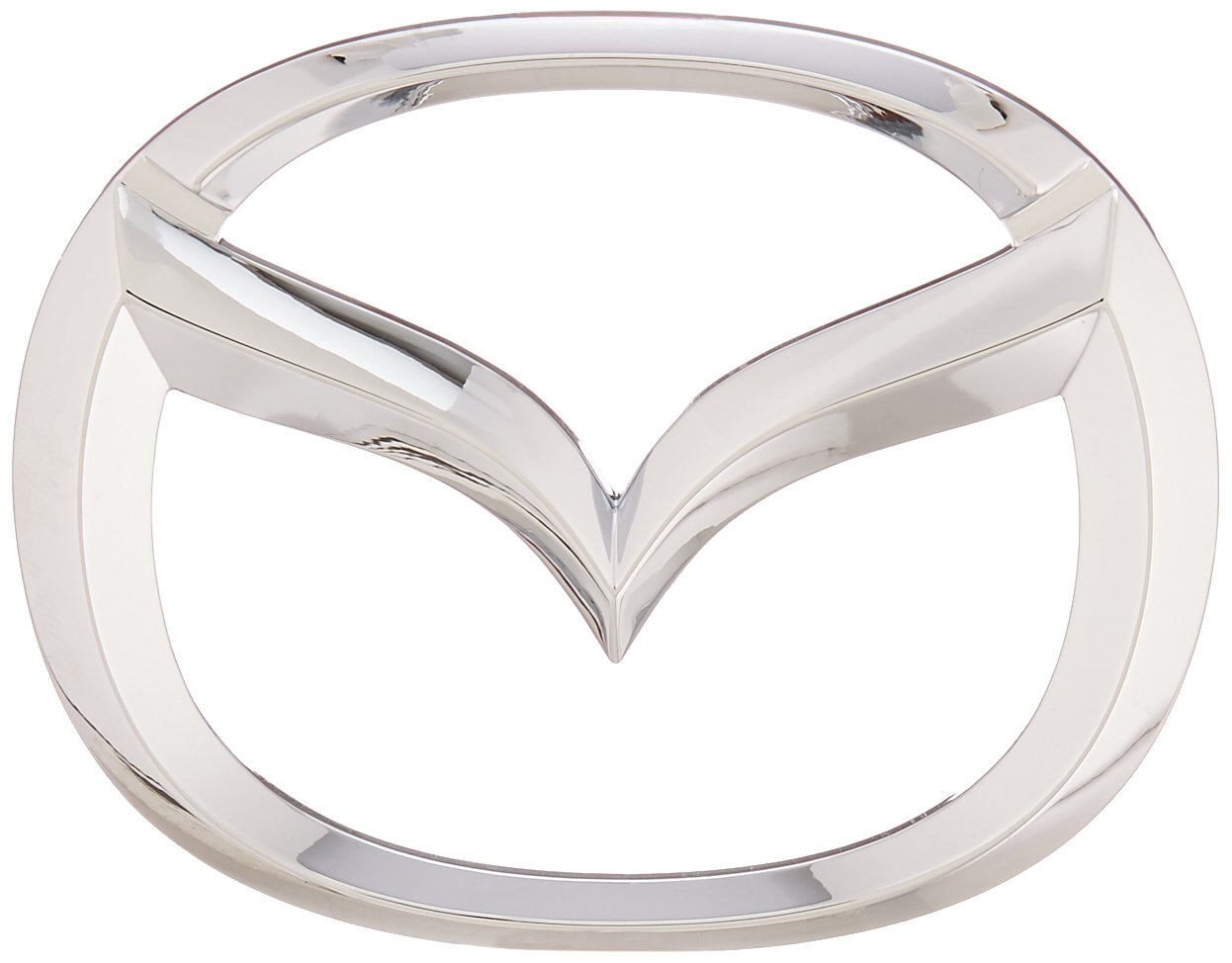 Genuine Mazda NC10-51-731 Front Bumper Emblem - Replacement Badge for Mazda MX-5 Miata, RX-8 - Perfect for Car Restoration & Customization Projects