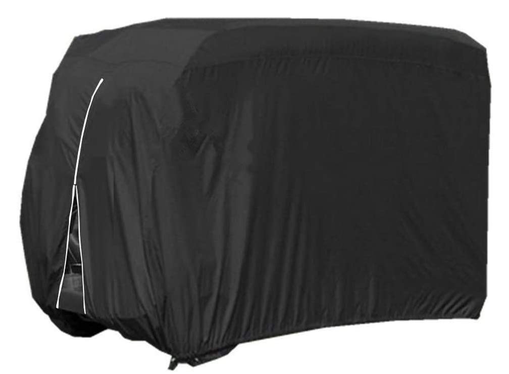 Waterproof Golf Cart Cover for EZ GO, Club Car & Yamaha - 111x63x66 Inches All-Weather Protection, Dust Proof, UV Resistant - Perfect for Outdoor Storage, Winter Protection & Golf Course Use