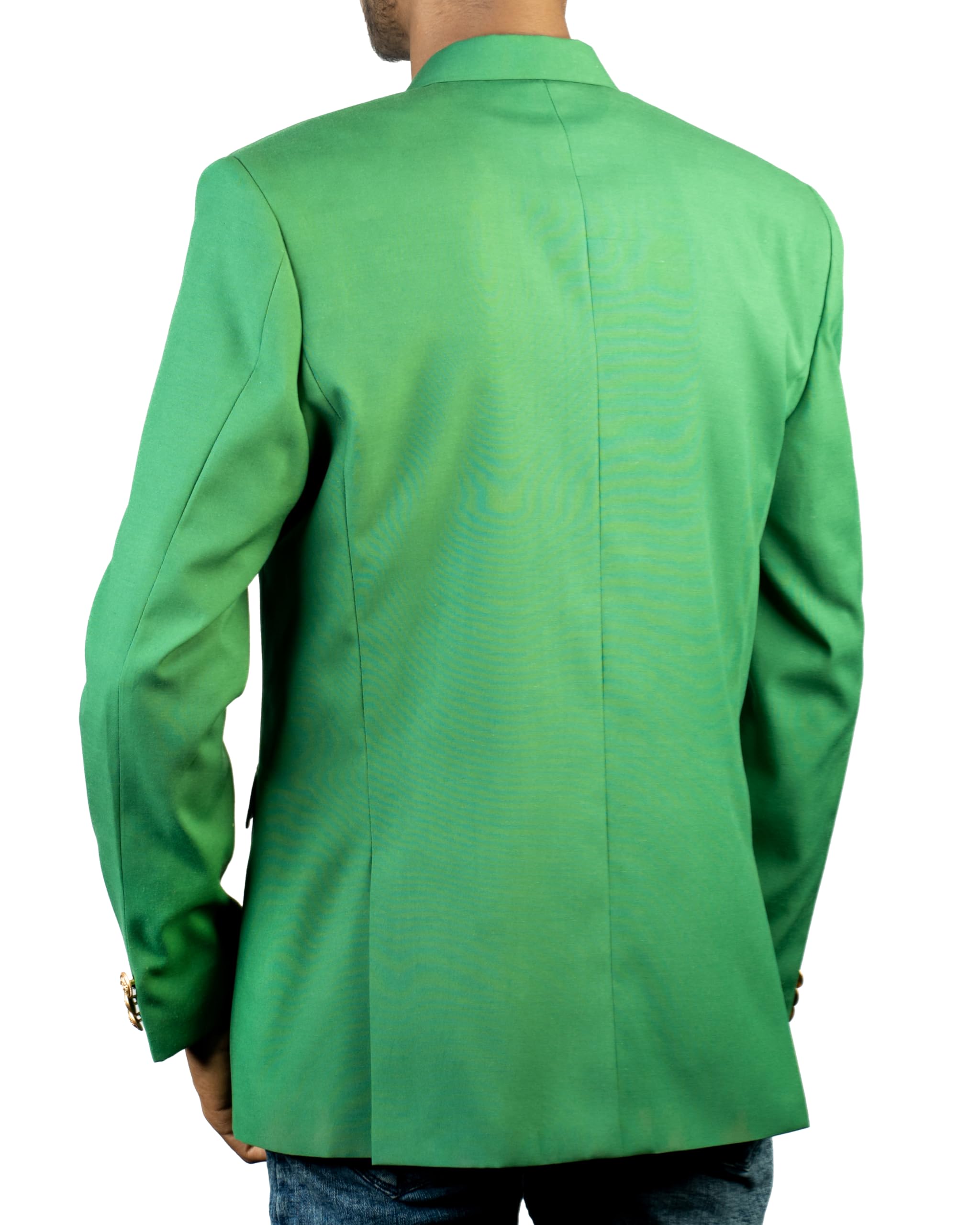 Men's Green Golf Jacket - Lightweight Waterproof Windbreaker for Outdoor Sports & Casual Wear | Perfect for Golfing, Hiking & Daily Use