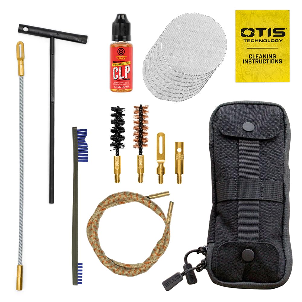 Otis Technology Defender Series Gun Cleaning Kit - Premium Rifle & Pistol Cleaning Tools (Select Your Caliber) | Perfect for Firearm Maintenance, Hunting, and Shooting Range Use