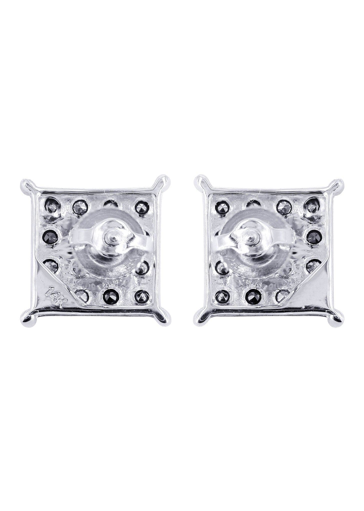 0.31 Carat Diamond Stud Earrings for Men in 14K White Gold – Perfect for Gifts, Weddings & Special Occasions