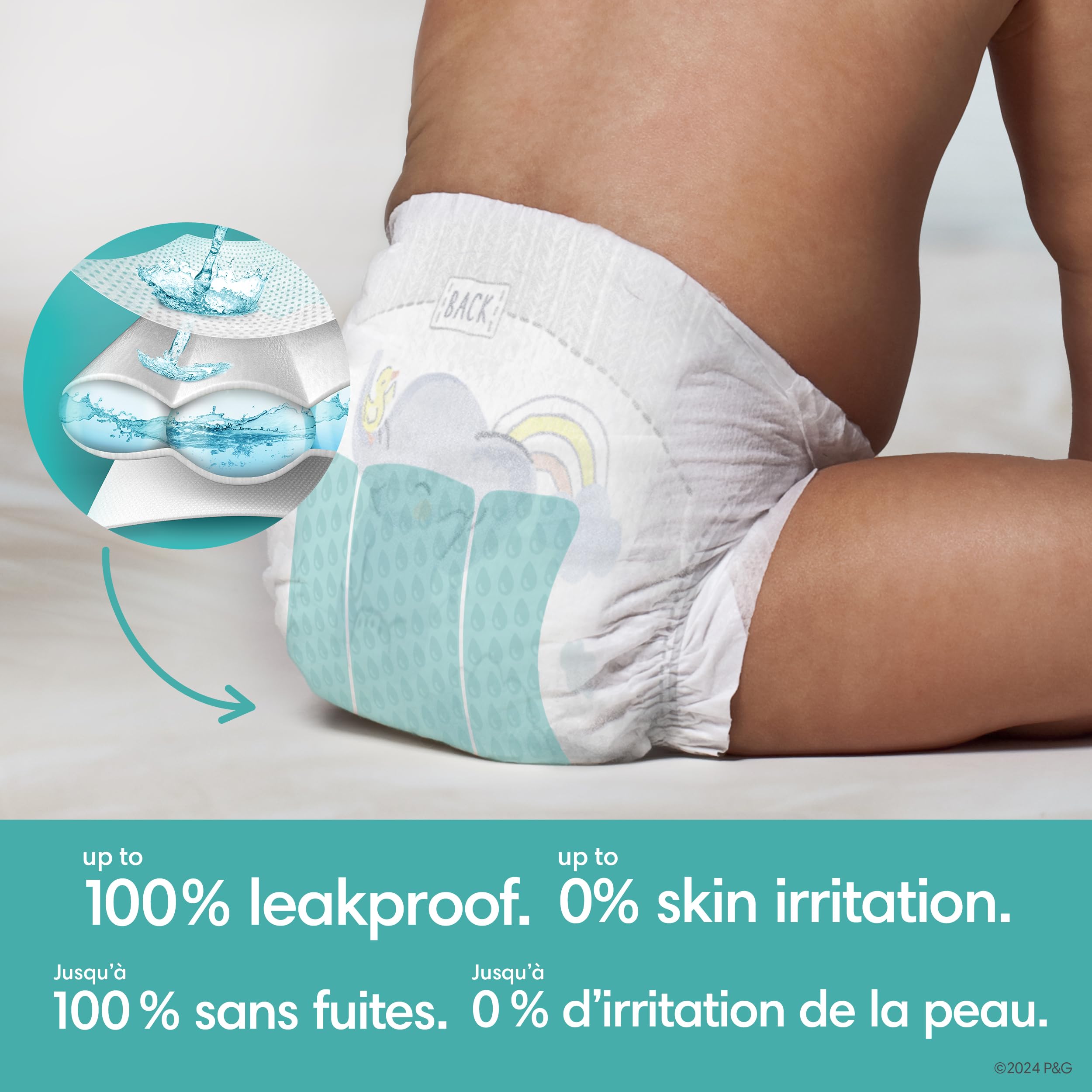 Pampers Swaddlers Overnights Size 5 Disposable Baby Diapers - 88 Count | Super Absorbent for Overnight Protection | Soft & Comfortable for Newborns & Infants | Perfect for Nighttime Sleep & Long Hours Use (Packaging May Vary)