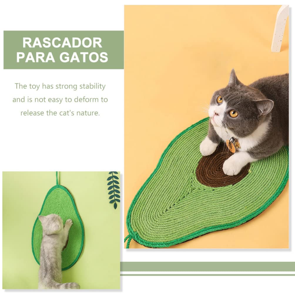 Ipetboom Cat Scratching Mat & Post for Indoor Cats - Sisal & Cardboard Scratcher for Play & Sleep