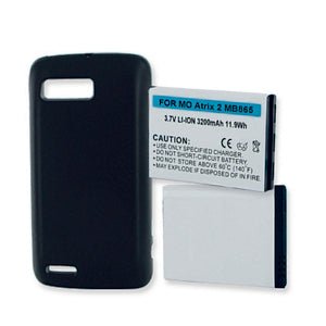 Original Motorola Atrix 2 MB865 3200mAh Li-ion Replacement Battery - Long Lasting Power for Motorola Atrix 2 Smartphone | Perfect for Travel, Work & Daily Use