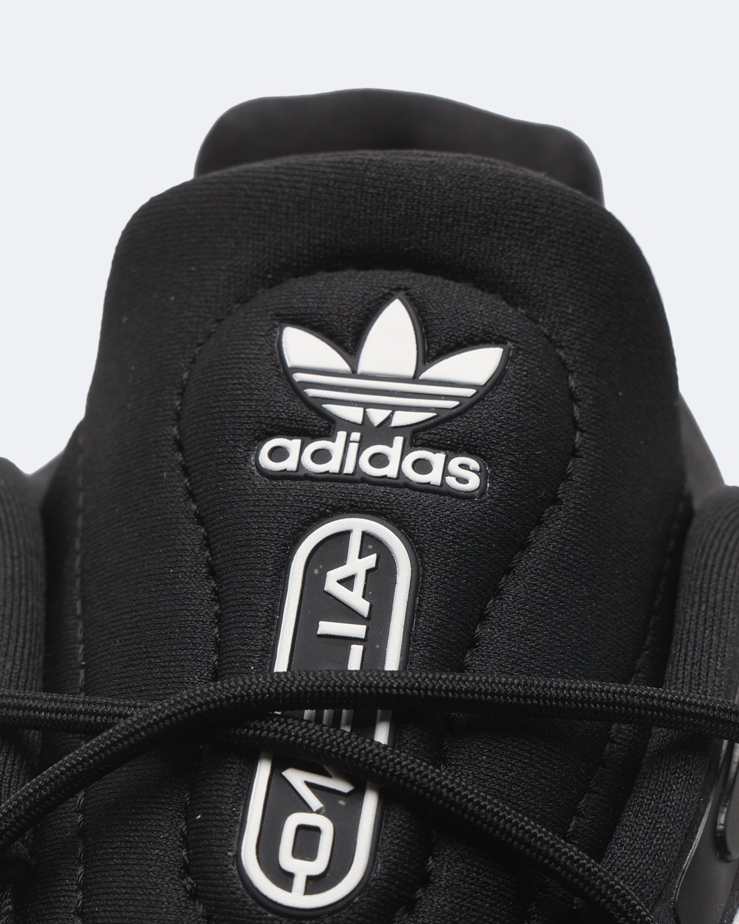 Adidas Ozelia Shoes for Men - White/Core Black Running Sneakers | Lightweight & Comfortable for Gym, Workout & Daily Wear