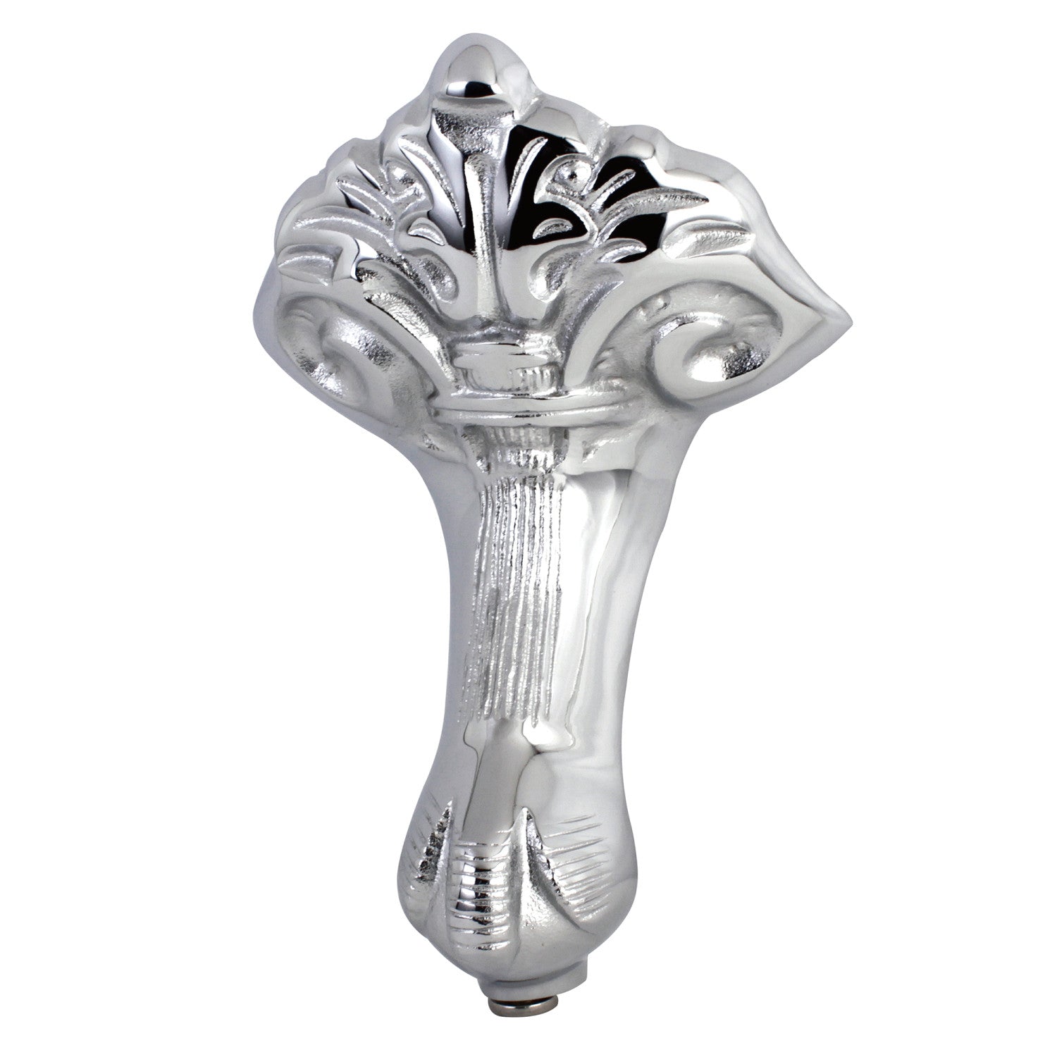 Aqua Eden NHVCTZB1 4-Piece Eagle Claw Cast Iron Tub Feet Set - Polished Chrome Finish - Perfect for Vintage & Modern Bathtub Upgrades
