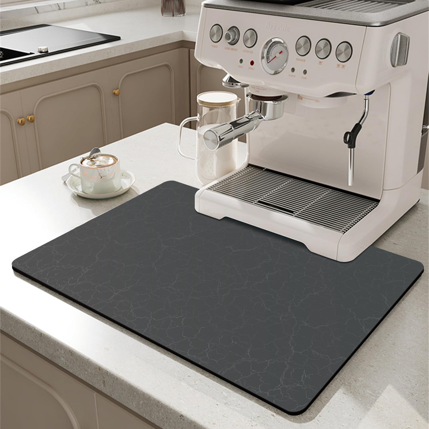 Non-Slip Coffee Maker Mat for Countertops - 19