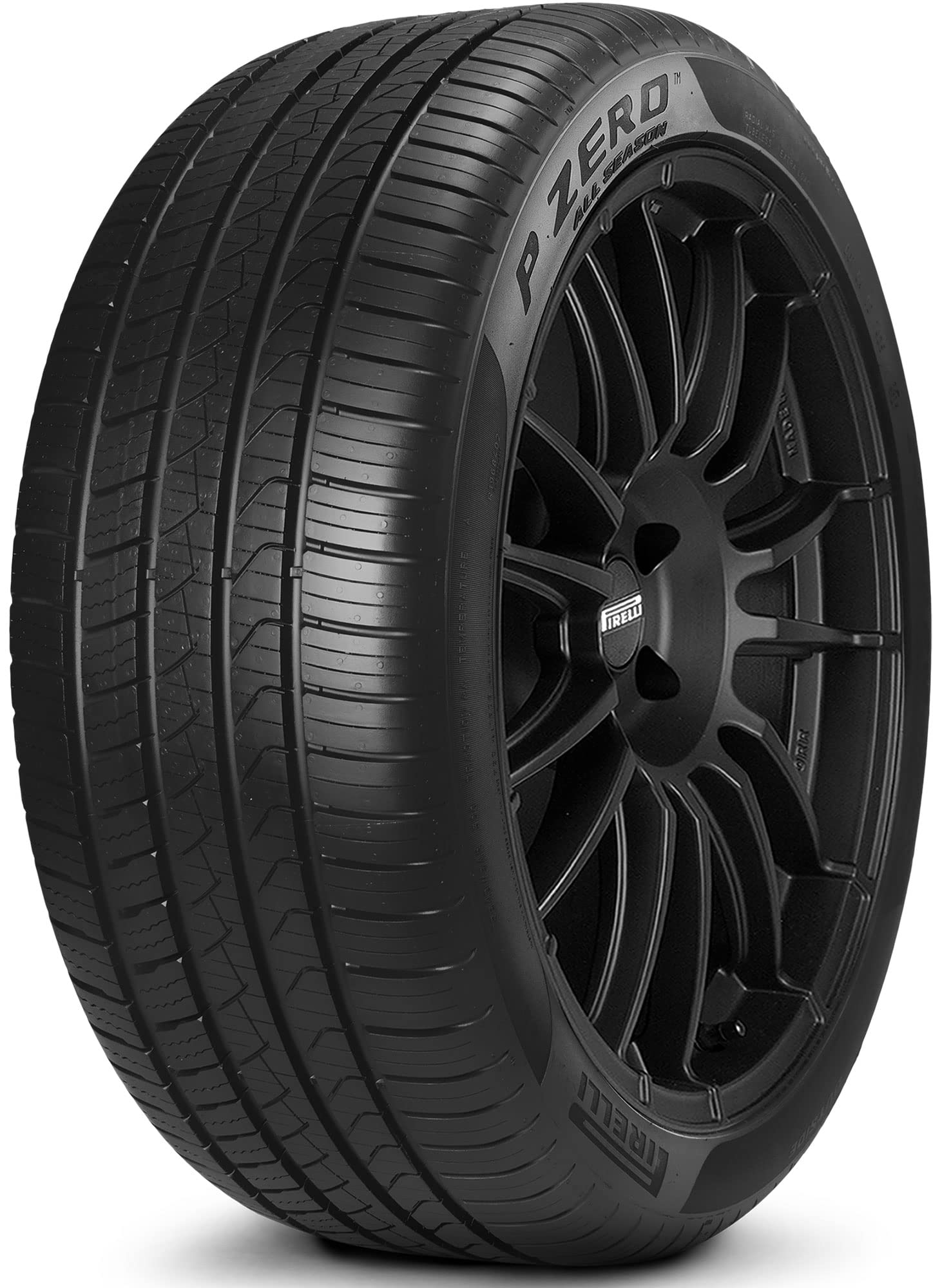 Pirelli P ZERO A/S 255/40R20 All-Season Performance Tires - High Grip for Sports Cars & Luxury Sedans in Wet & Dry Conditions