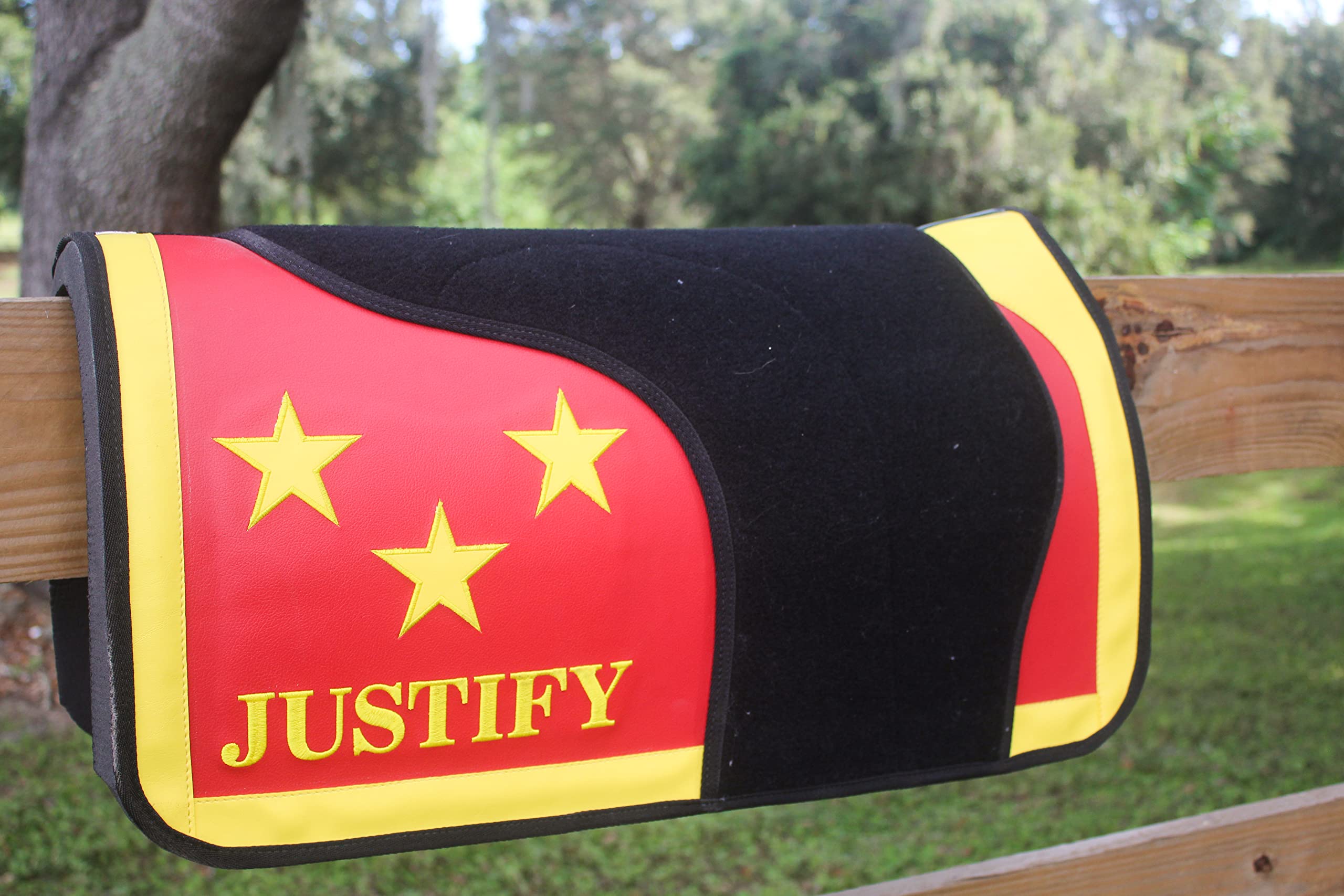 Custom Vinyl & Foam Exercise Pad - Non-Slip Saddle Pad for Horses - Durable Racing & Training Mat - Perfect for Equestrian Sports, Horseback Riding, and Stable Use