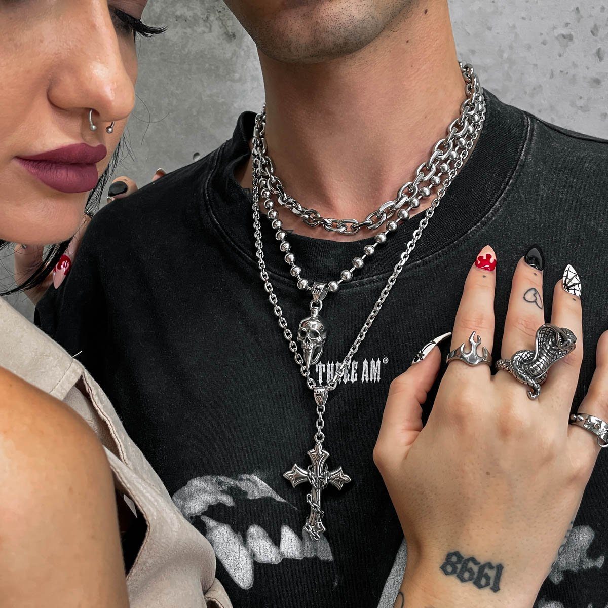 Bite The Bullet Pendant Necklace - Unique Military Inspired Jewelry for Men & Women - Perfect for Gifts, Everyday Wear & Special Occasions