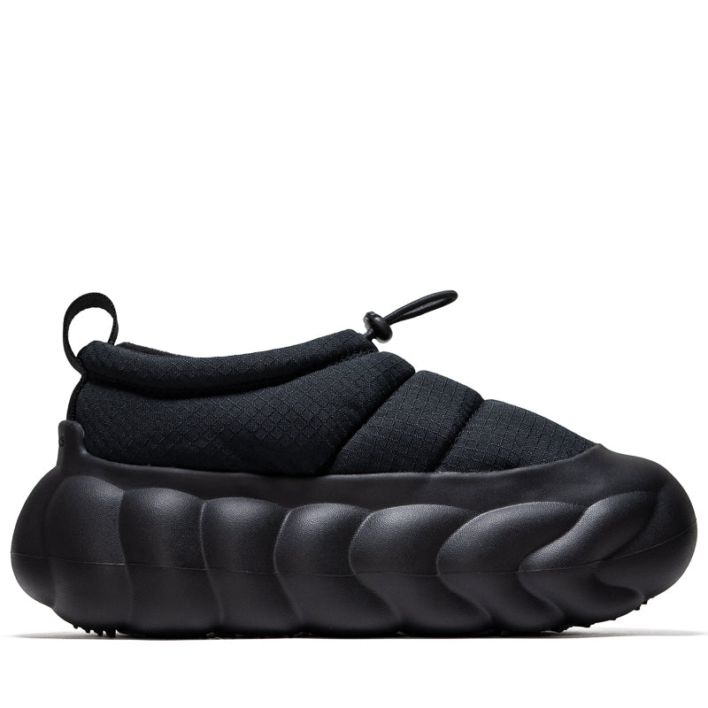 Crocs Overpuff Cordura Shorty Boots for Men & Women - Waterproof, Lightweight & Comfortable - Perfect for Hiking, Camping & Outdoor Adventures (Black)