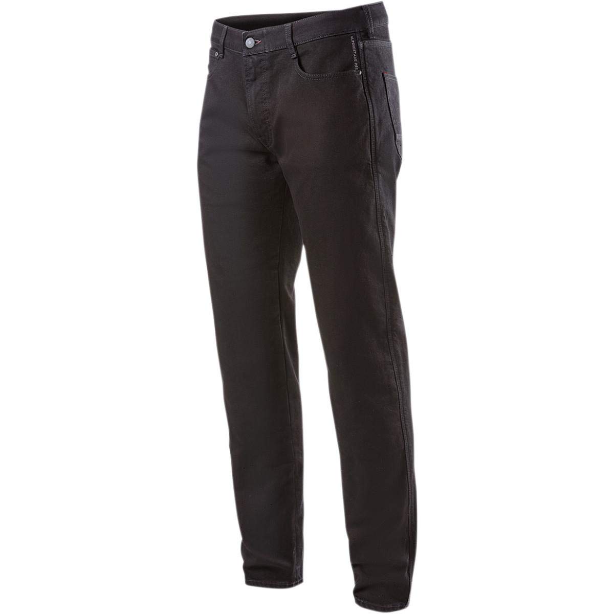 Alpinestars Copper 2 Denim Motorcycle Pants for Men - Size 32, Black - Durable Riding Jeans for Street Bikers & Commuters