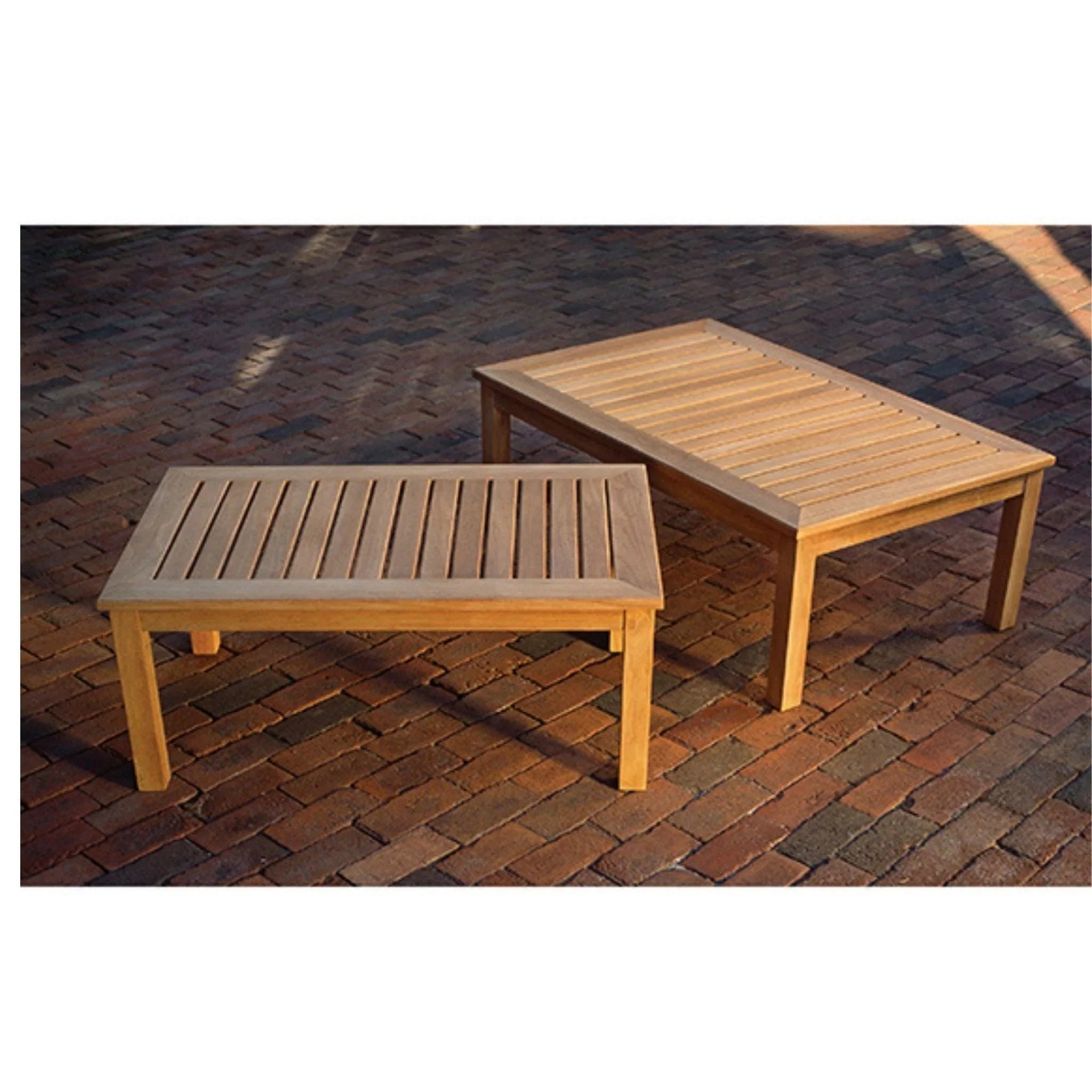 Modern Rectangular Coffee Table - Solid Wood Living Room Furniture for Home Decor - Perfect for Living Room, Lounge, and Office Spaces