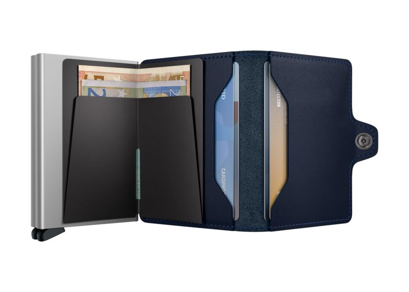 SECRID Twinwallet Original - RFID Blocking Slim Leather Wallet for Men & Women | Perfect for Travel, Business & Everyday Use