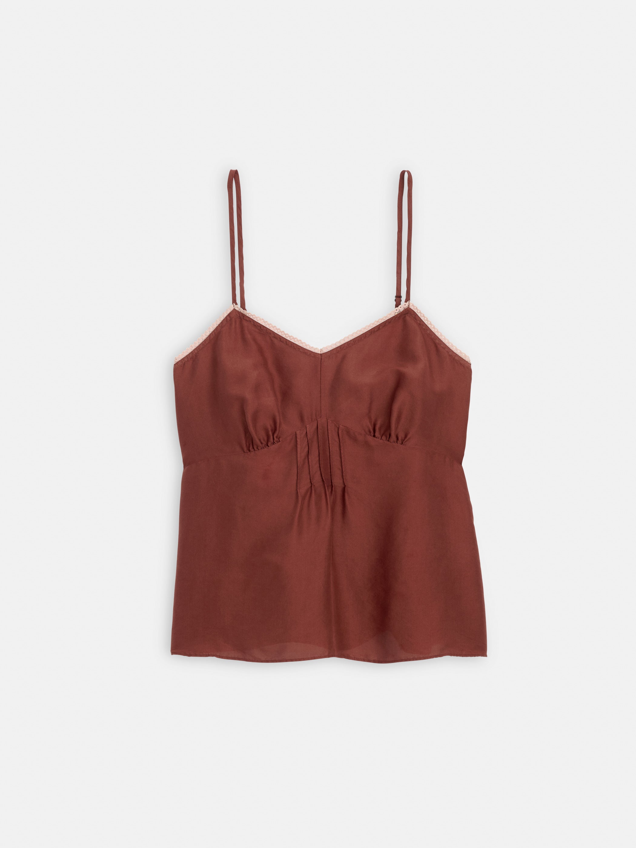 Lilly Cami Top - Women's Washed Silk Sleeveless Tank Blouse for Casual Wear, Layering & Special Occasions