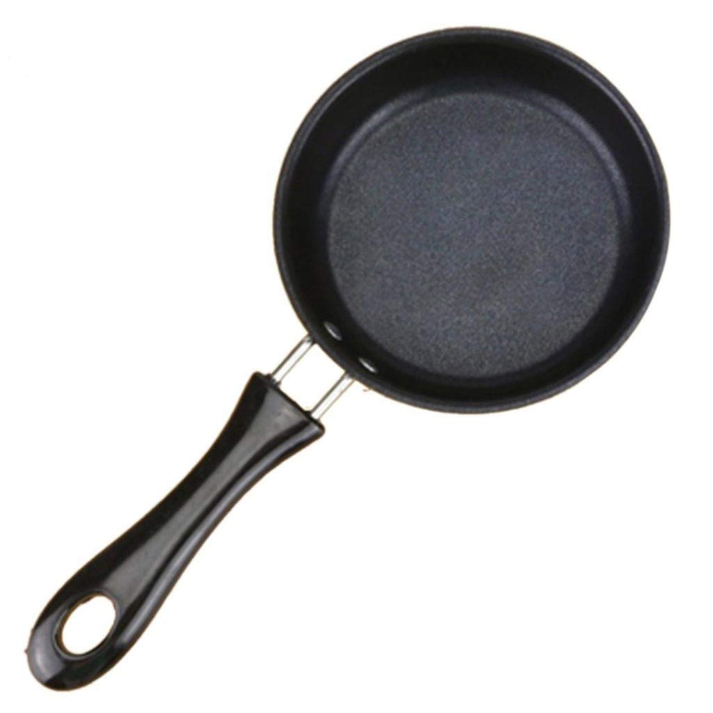 Non-Stick Mini Frying Pan - 16cm & 24cm Flat Wok for Steak, Pancakes, Eggs & Dumplings - Induction Cooker Compatible - Perfect for Breakfast, Stir Fry & Home Cooking