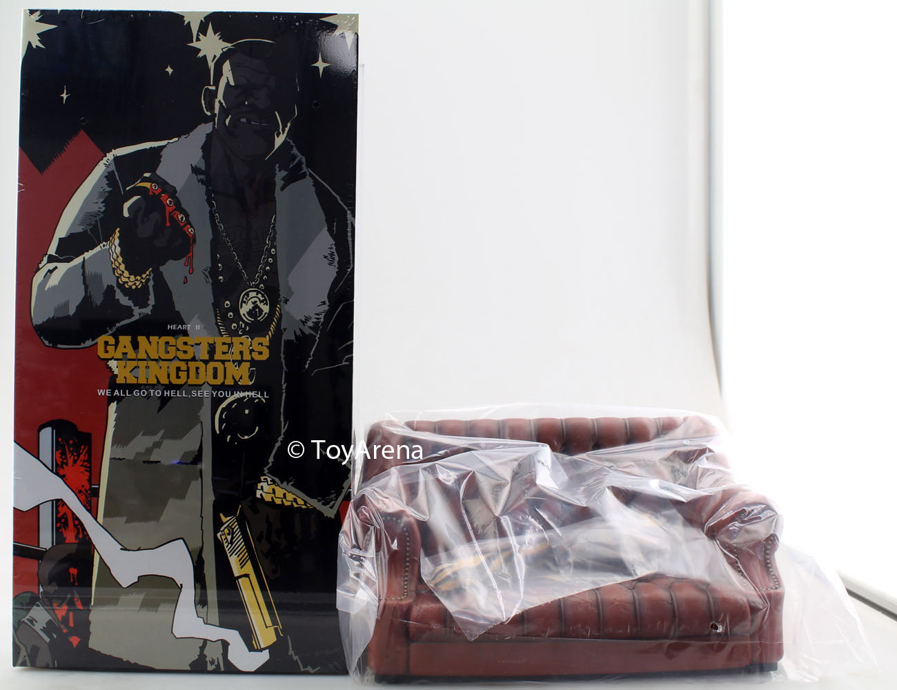 1/6 Scale Damtoys Gangsters Kingdom Heart 2 Benson GK013 Action Figure - Perfect for Collectors & Display in Home/Office