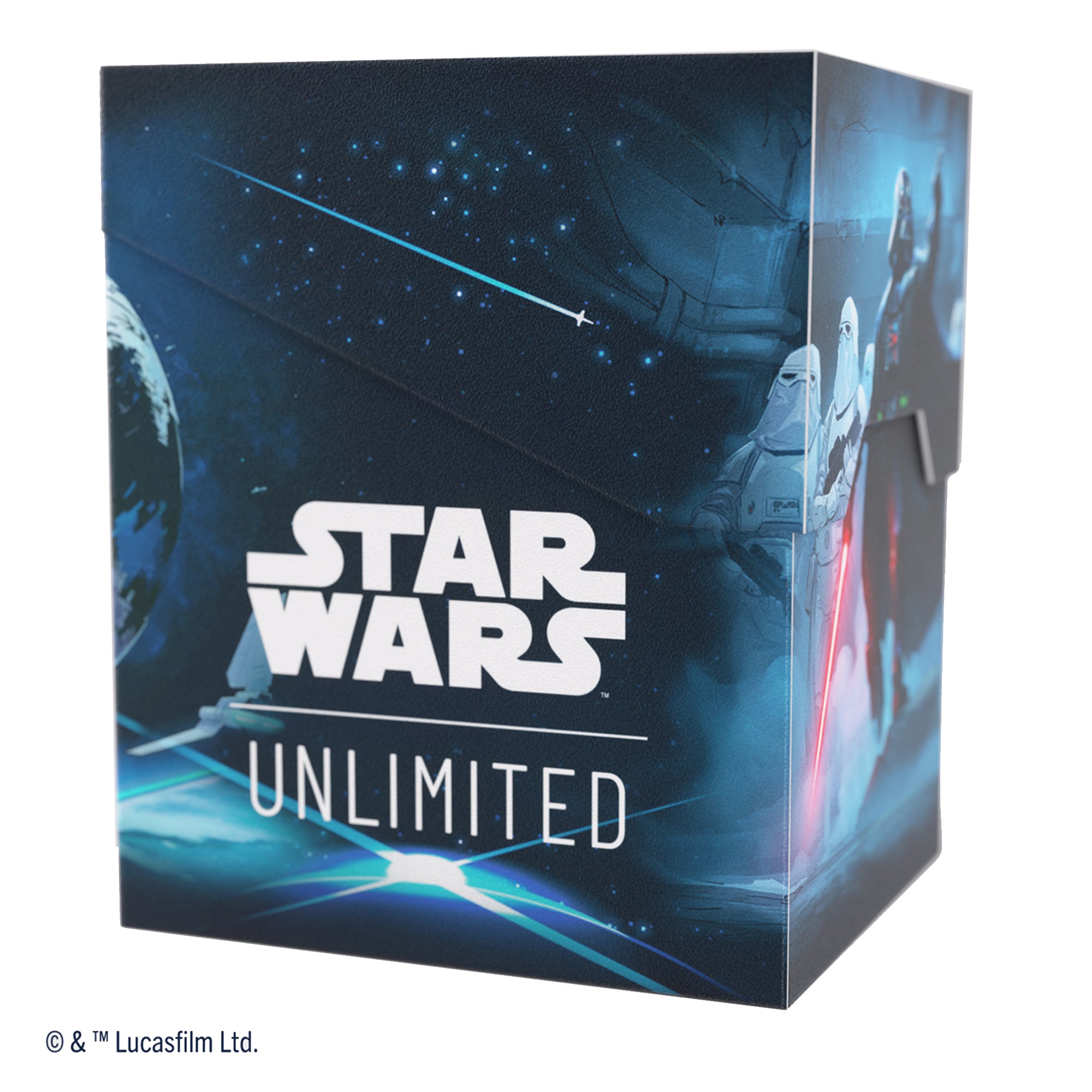 Star Wars Unlimited Soft Crate - Darth Vader Collectible Storage Box for Trading Cards & Collectibles | Perfect for Fans, Gamers & Collectors | Home Display & Game Night Accessory