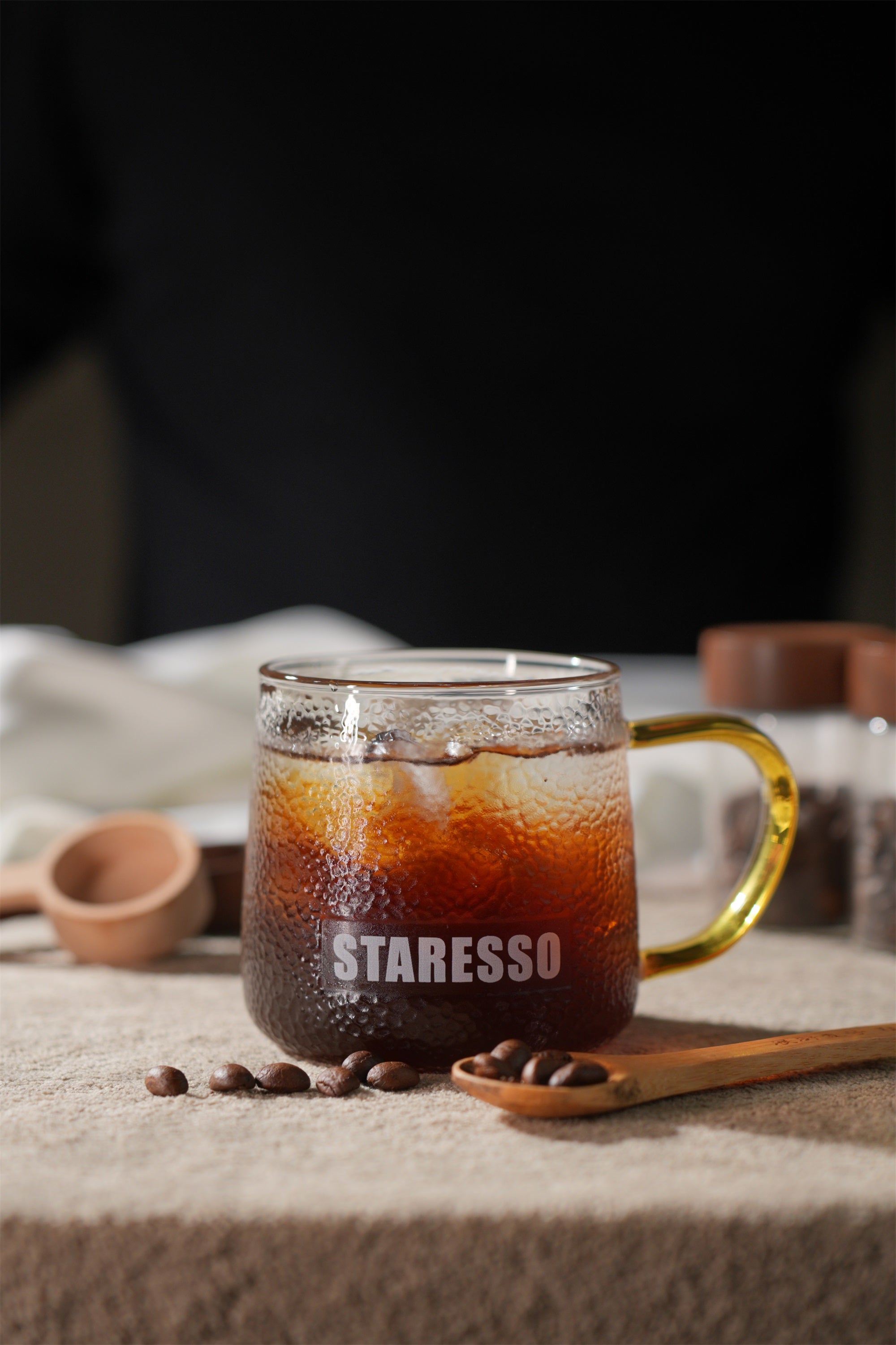 Premium Glass Coffee Mug for Latte & Americano - Durable & Stylish for Home, Office, or Cafe Use