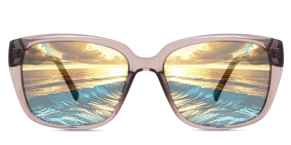 Elaina Women's Prescription Tinted Glasses - Fashionable Reading Glasses for Women with Light Tint - Perfect for Reading, Computer Use, and Outdoor Activities