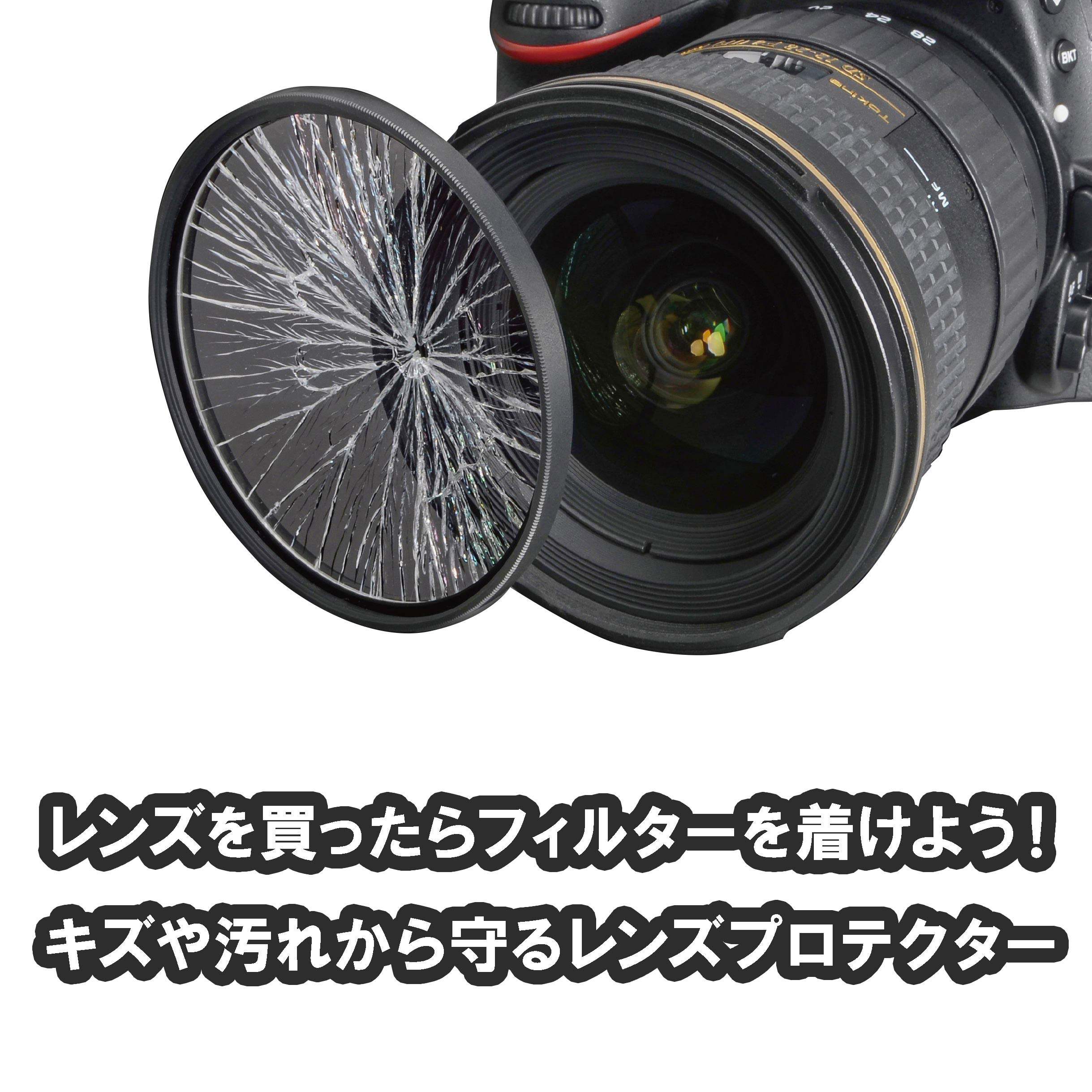 Kenko 58mm PRO1D Multi-Coated UV Protection Filter for DSLR Camera Lens - Reduce Glare & Protect Lens for Photography & Videography