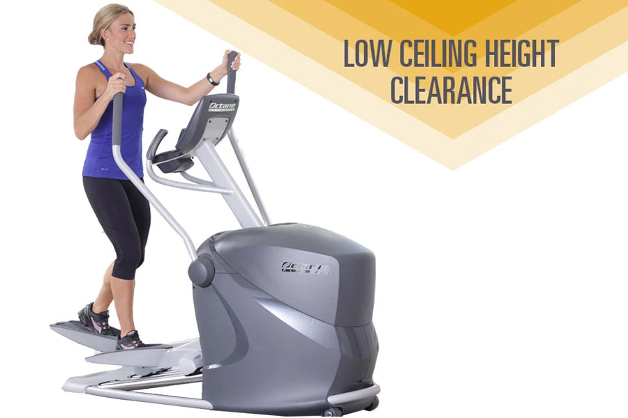 Octane Q35x Home Elliptical Machine - Low Impact Cardio Trainer for Full Body Workout | Perfect for Home Gym, Small Spaces & Apartment Fitness | Burn Calories & Tone Muscles